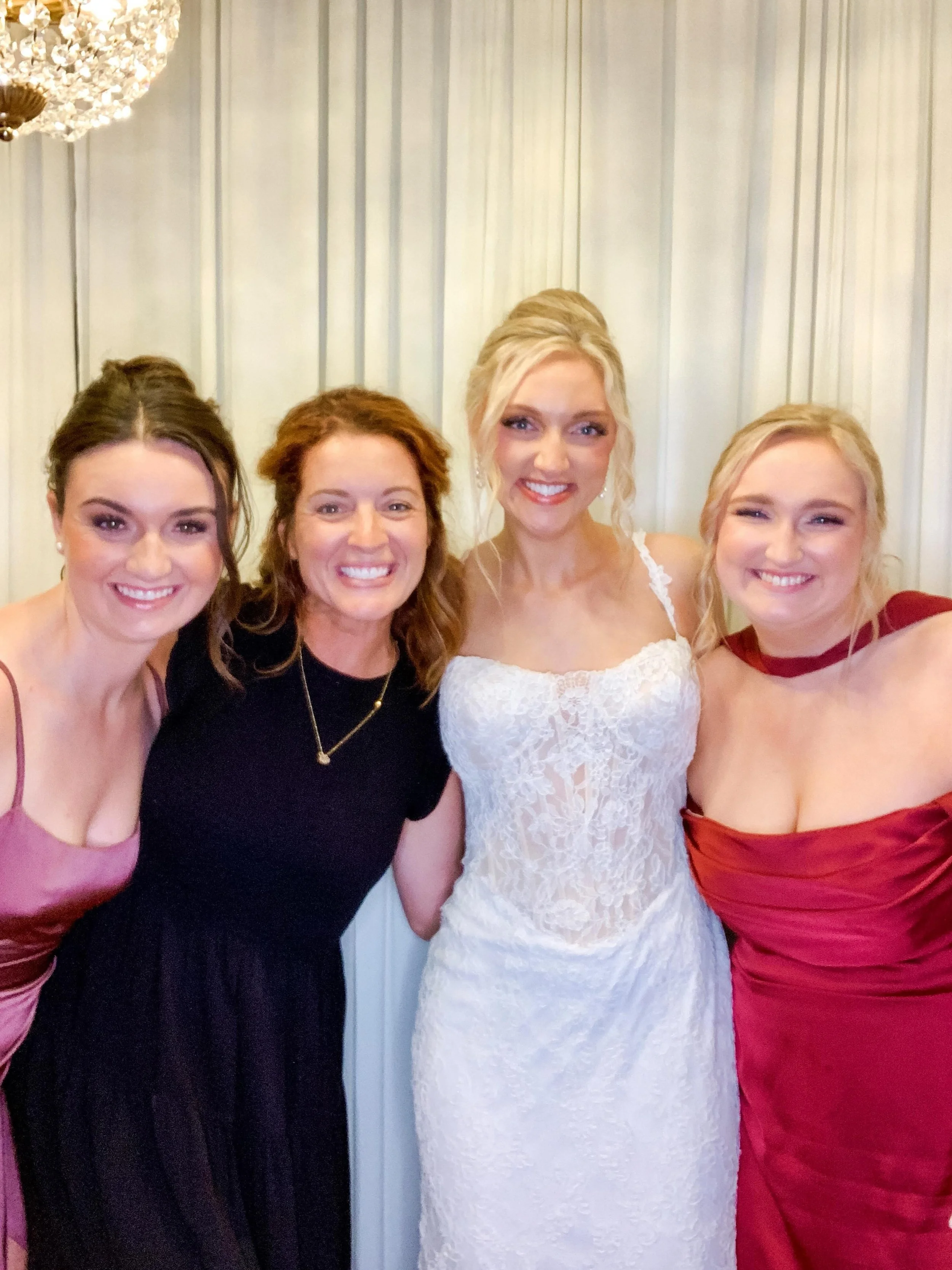 There&rsquo;s something extra special about being trusted by the same friends and family through multiple weddings 🤍 

Standing here with three of my brides from one circle of people is such a reminder that this work is so much more than timelines a