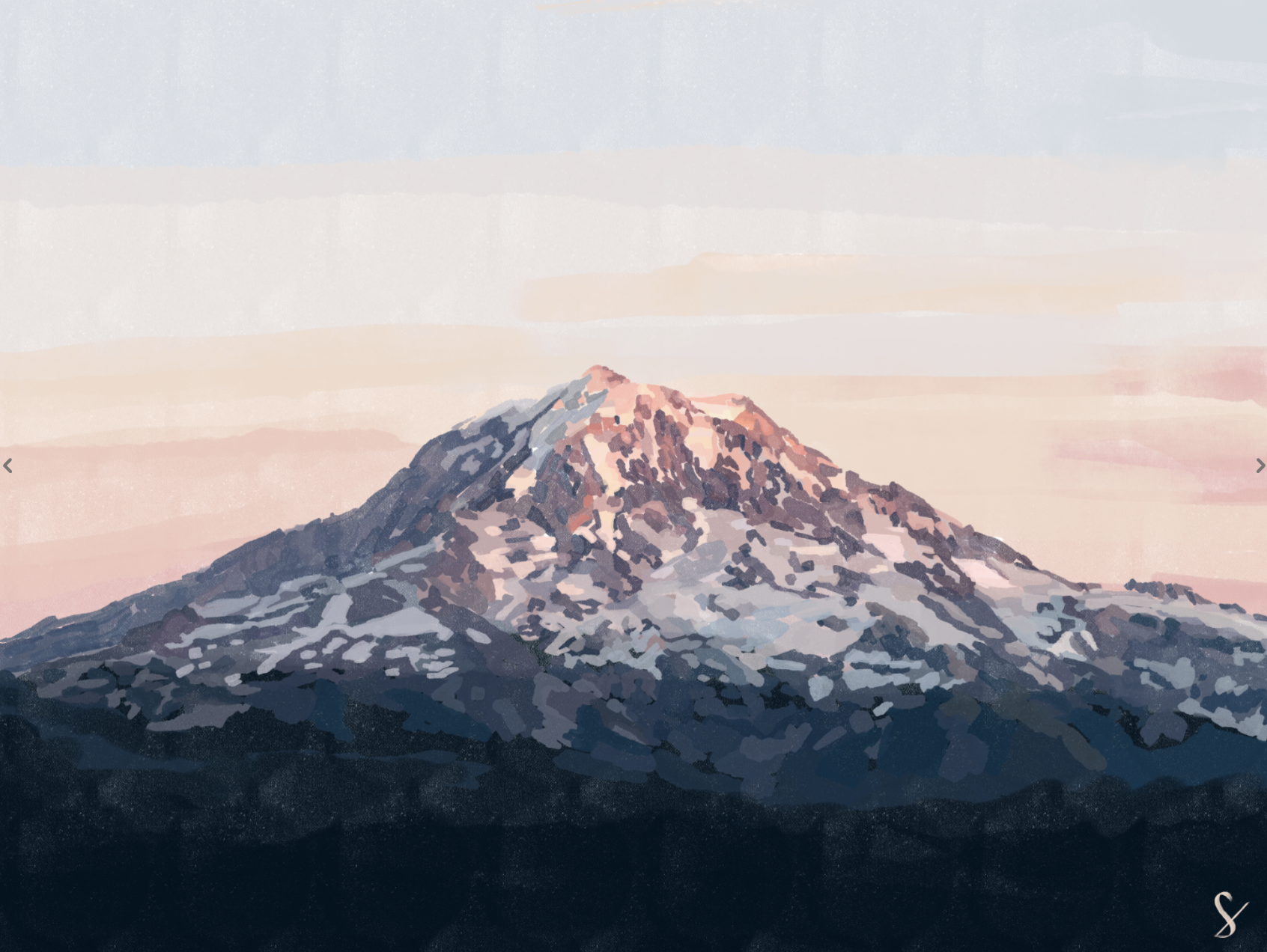 Mountain Rainer (Print)