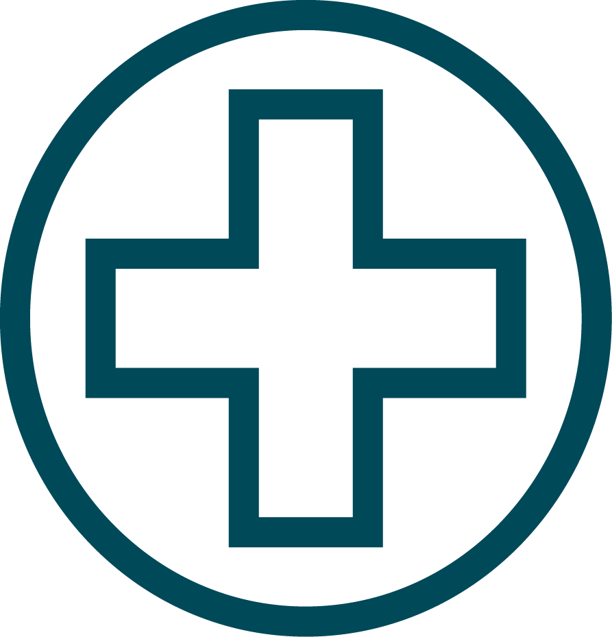 Healthcare and medical devices industry icon