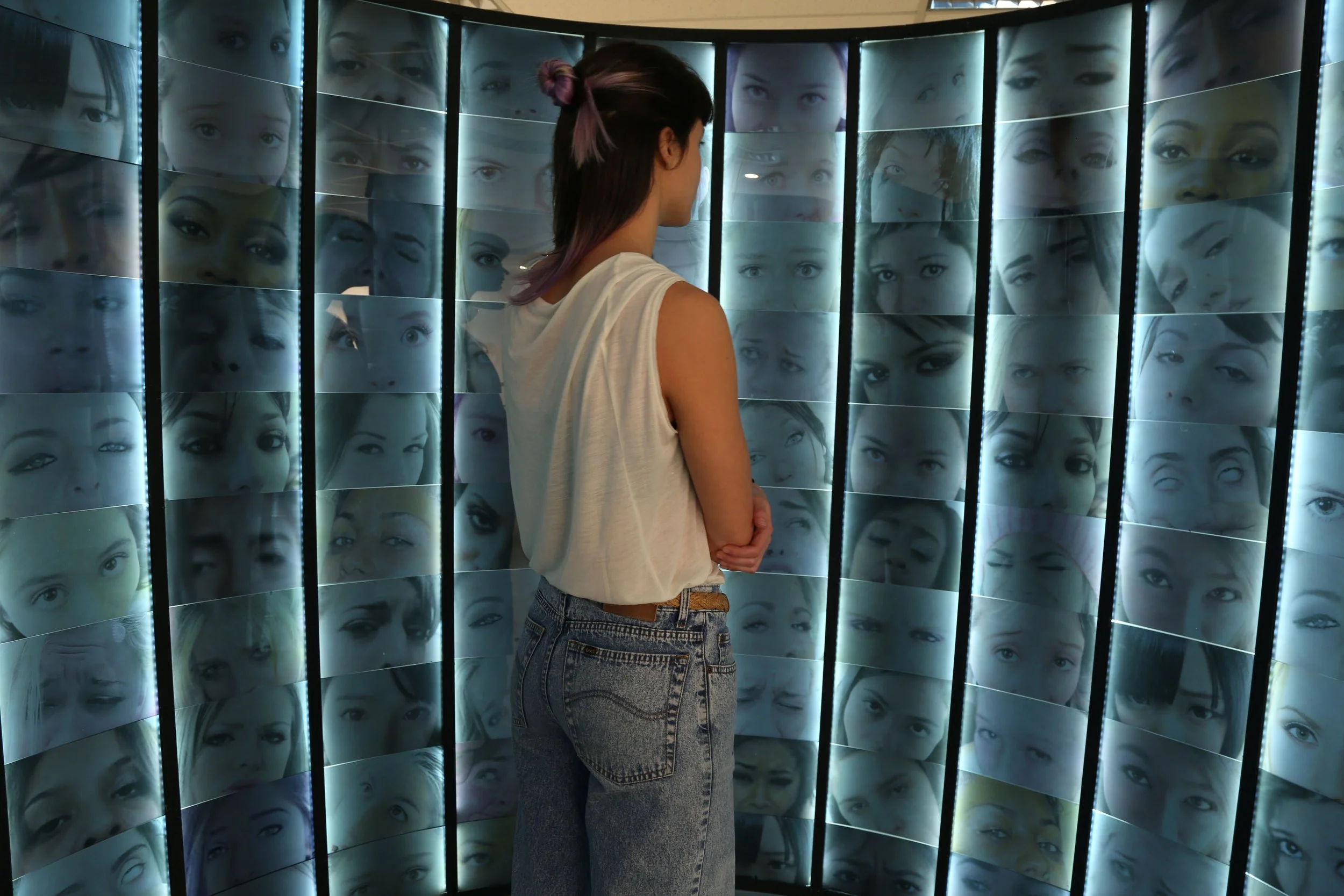 Panóptico, inside view, detail