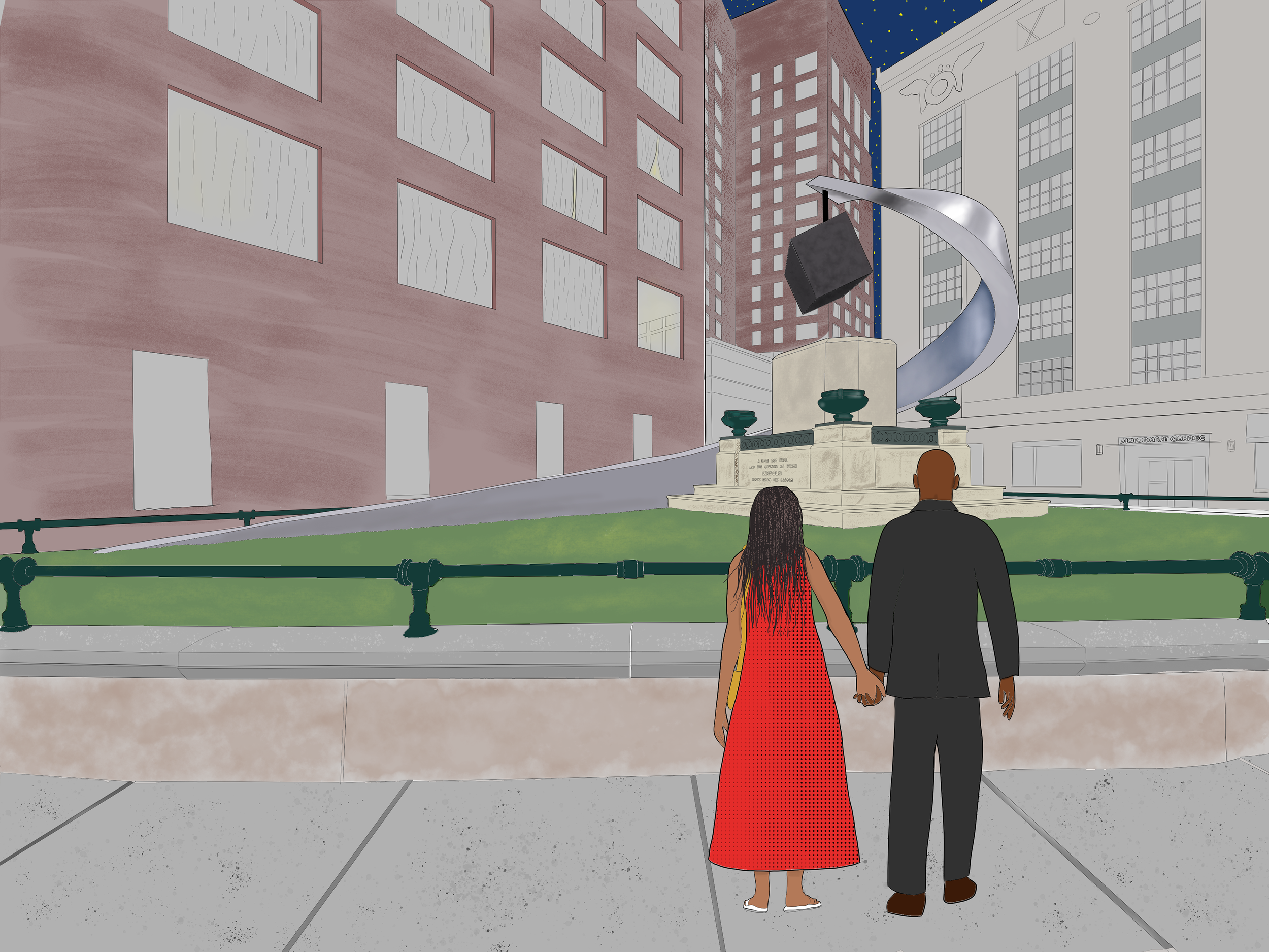 Monument to the Removal of the Emancipation Memorial