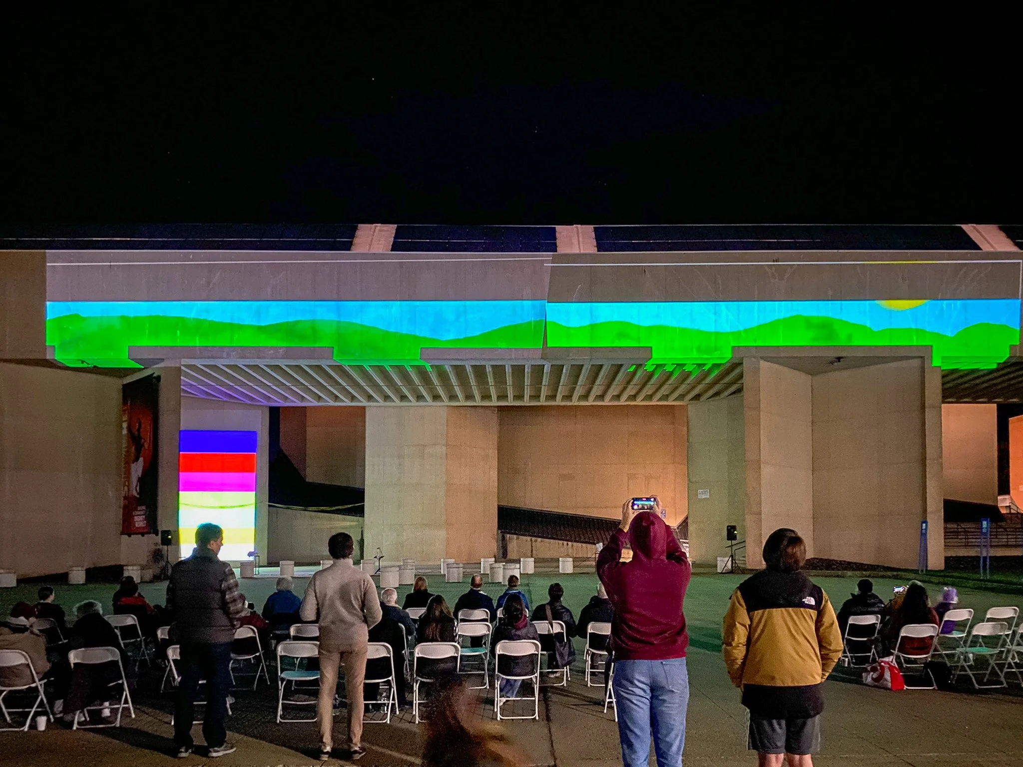 Illuminating Brutalism: A Projection and Music Experience