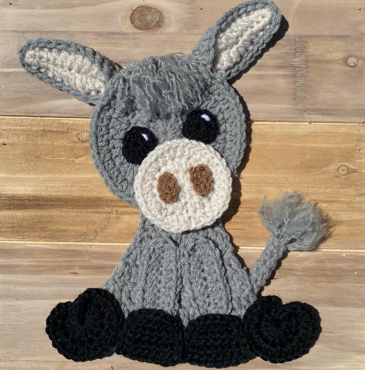 Darling Donkey Applique