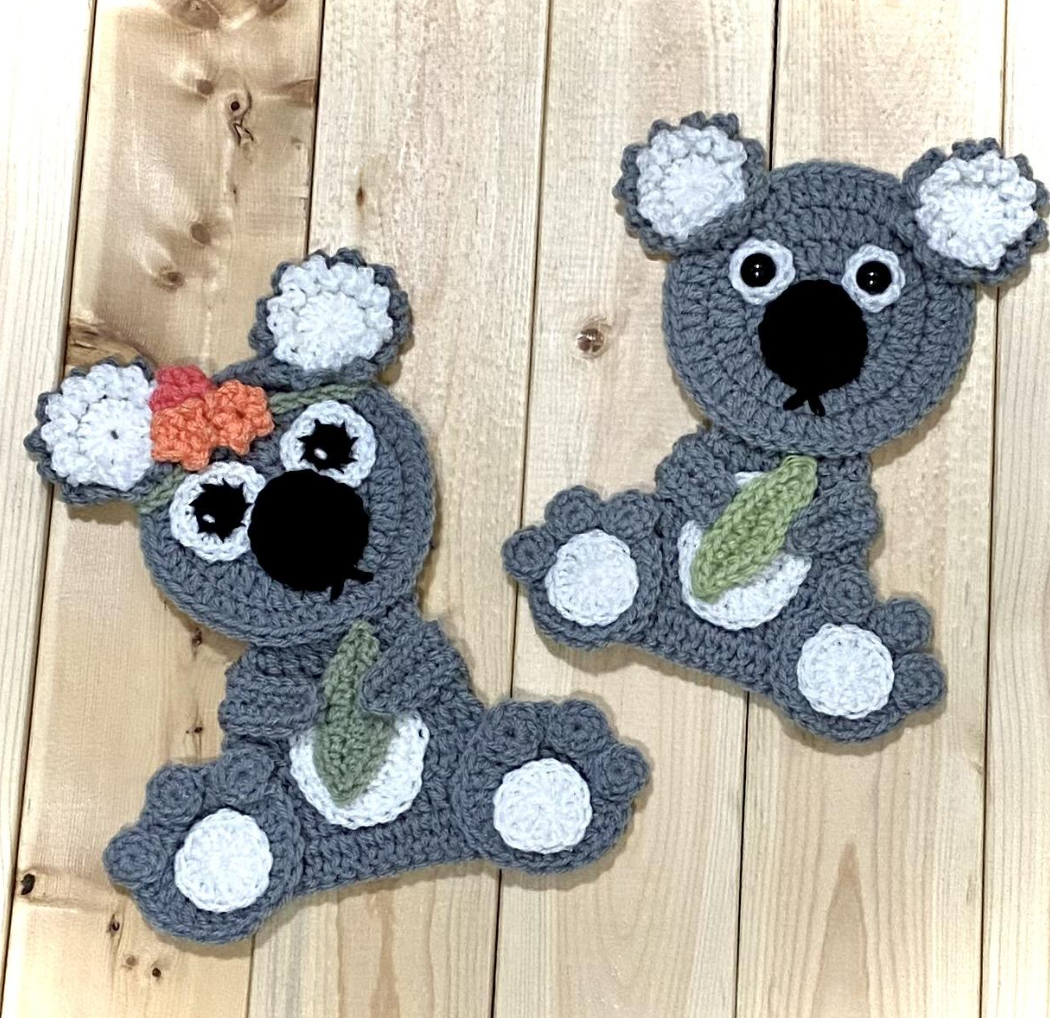 Kristy and Kaleb Koala Applique