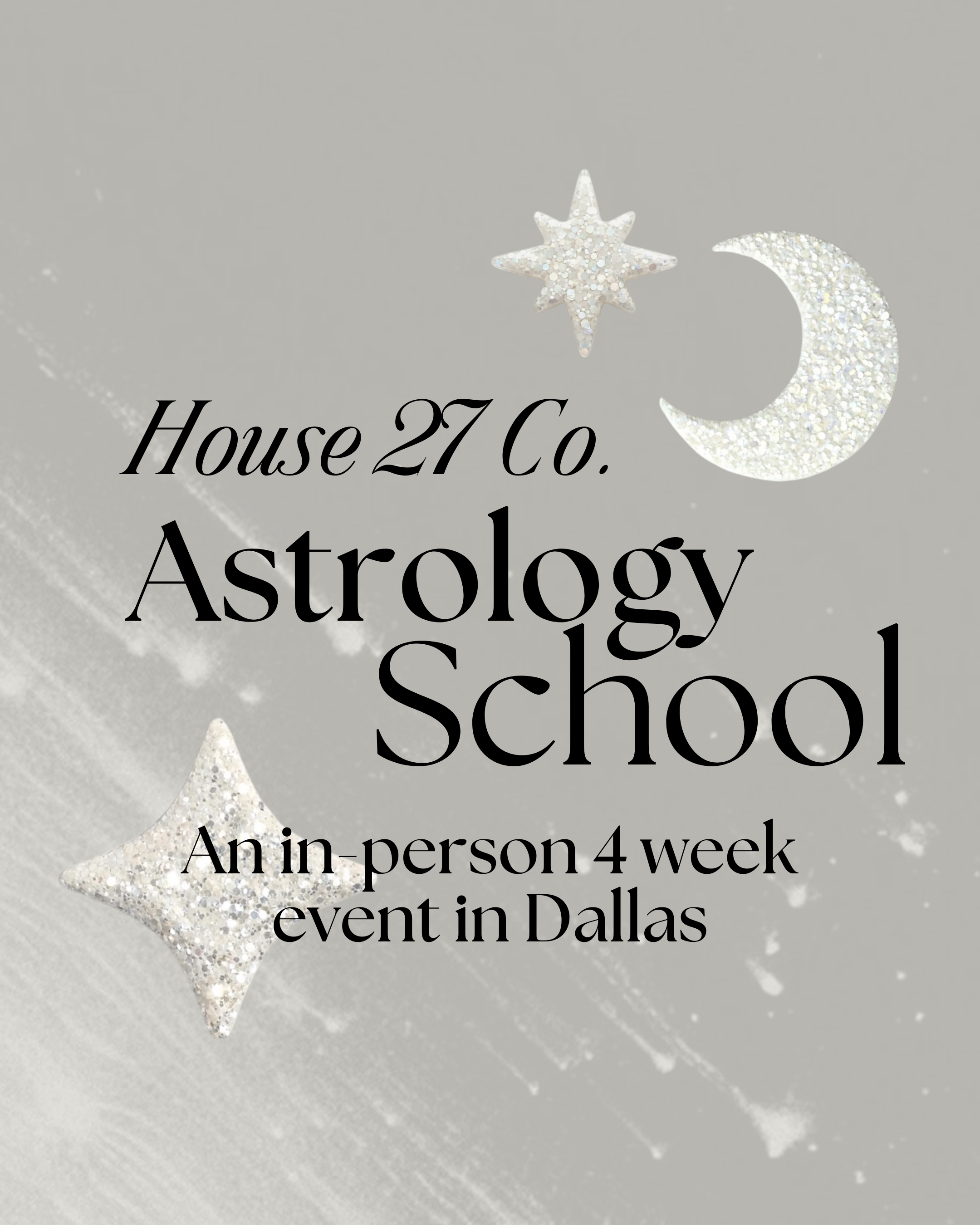 4 week astrology series | dallas, tx