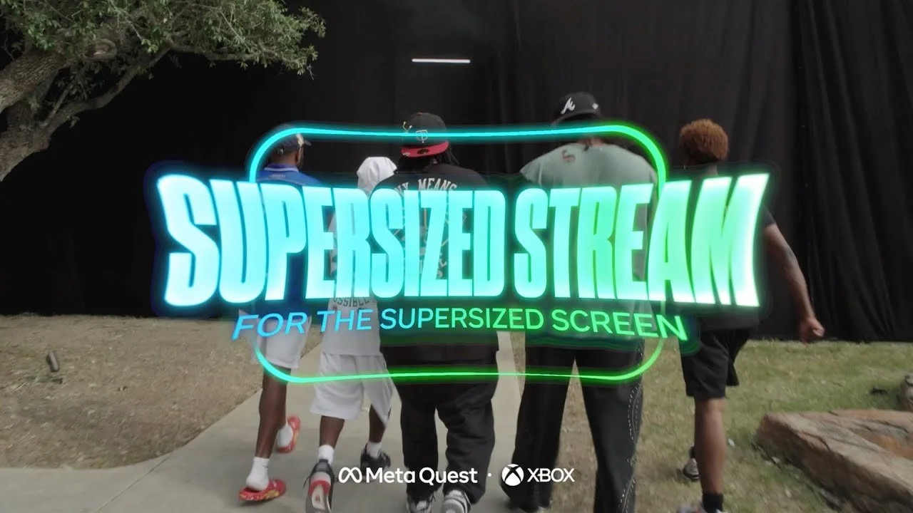 Meta Quest 3S Xbox Edition - Supersized Stream Launch (Sound Design)