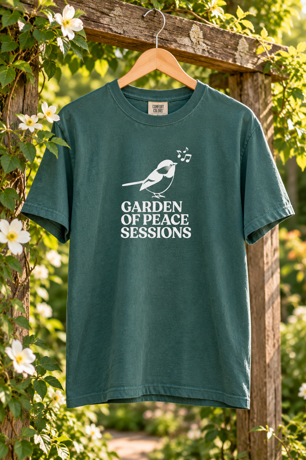 Garden of Peace Sessions T-Shirt.png