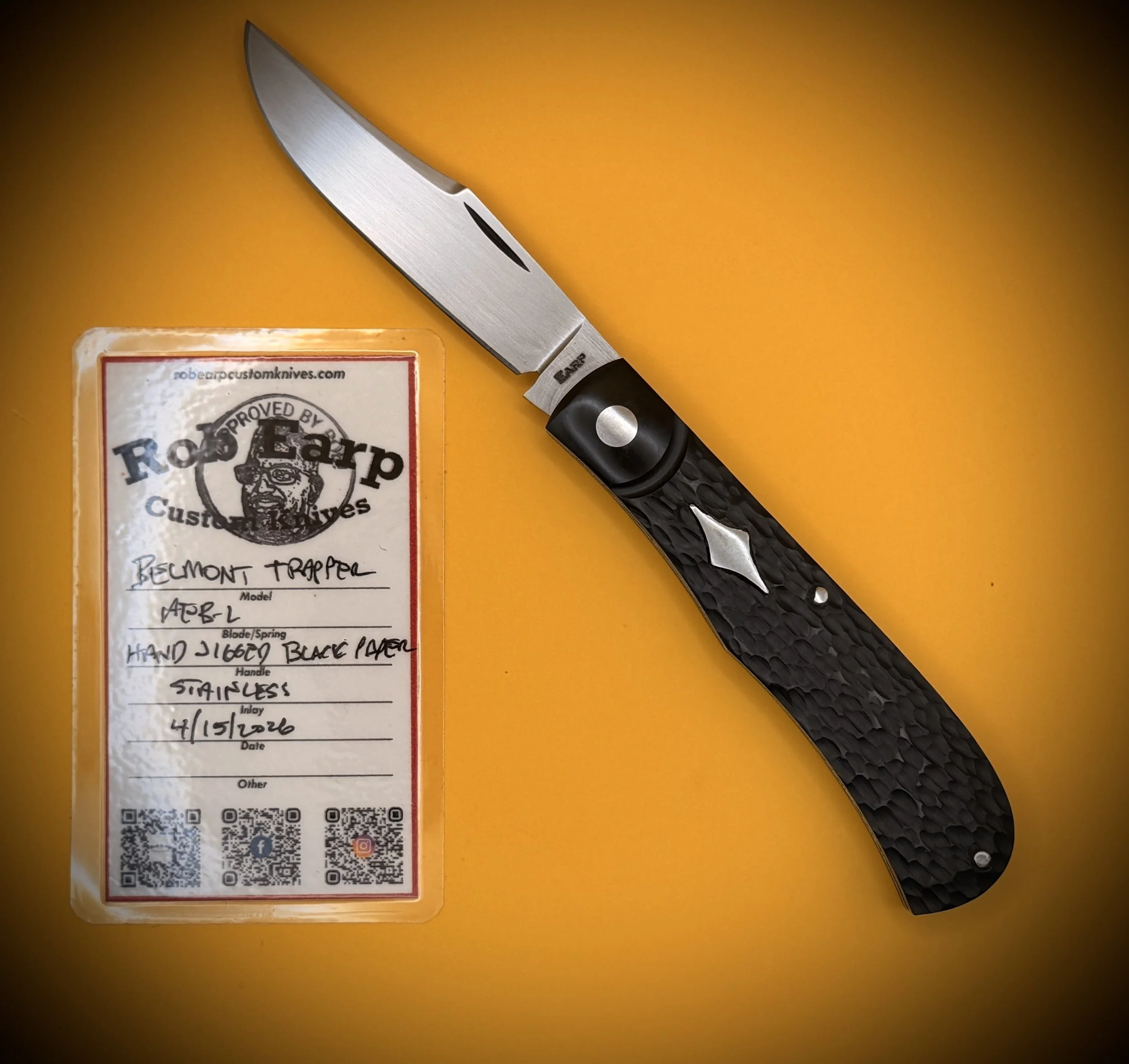 Belmont Trapper
4" Closed
3" Blade