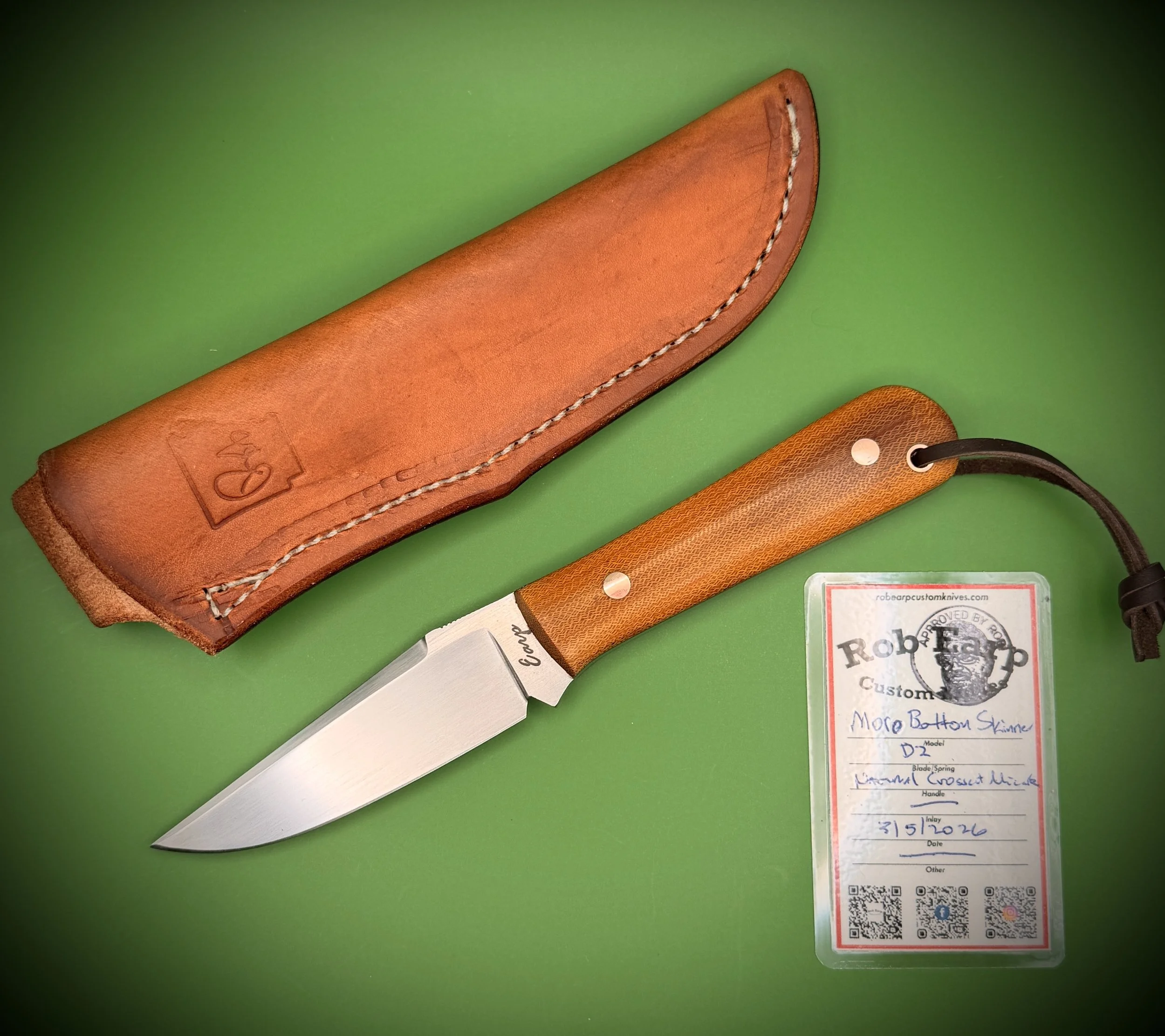 Moro Bottom Skinner
8 1/2" OAL
4" Blade