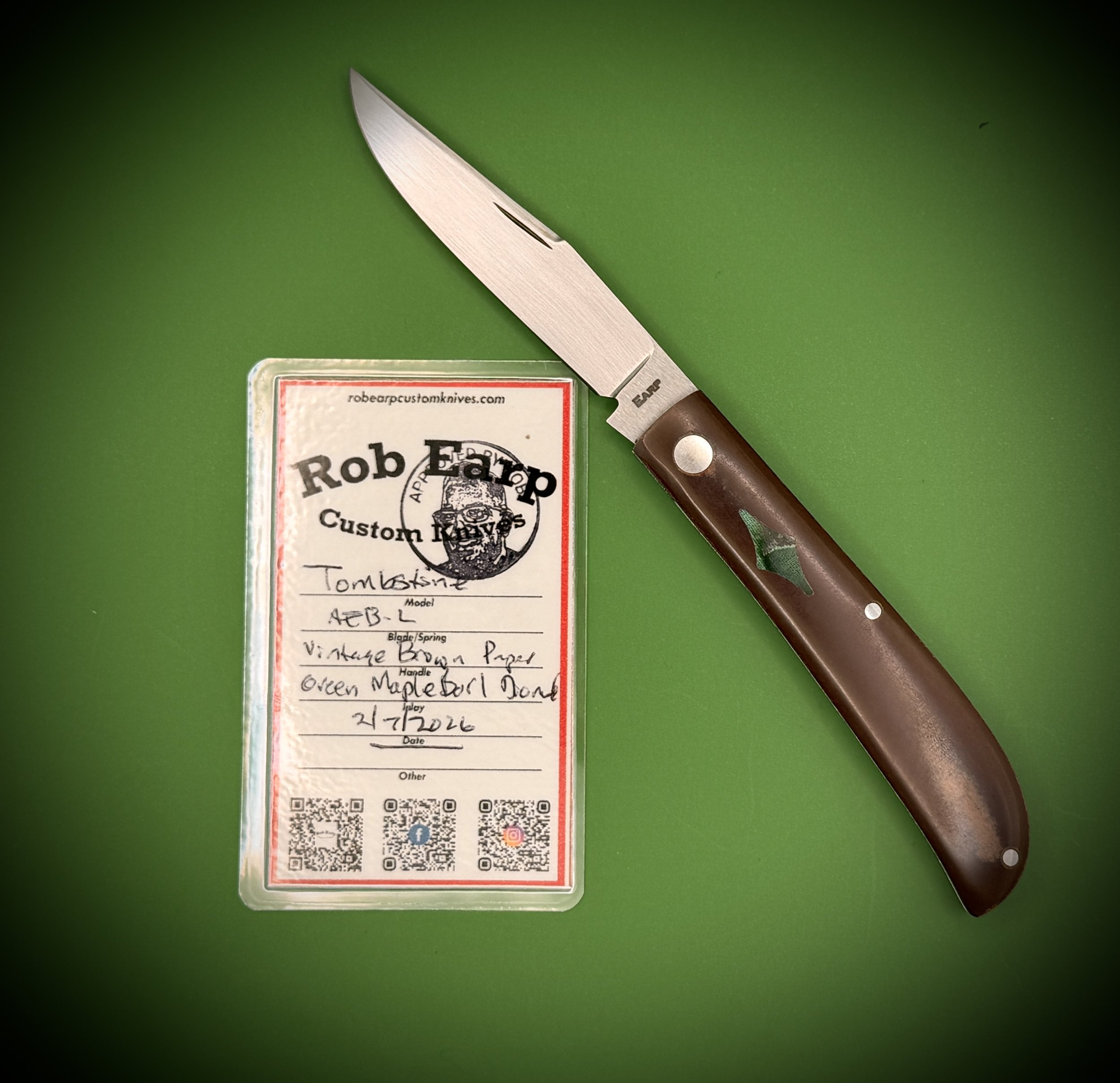 Tombstone
3 7/8" Closed
3 1/8" Blade