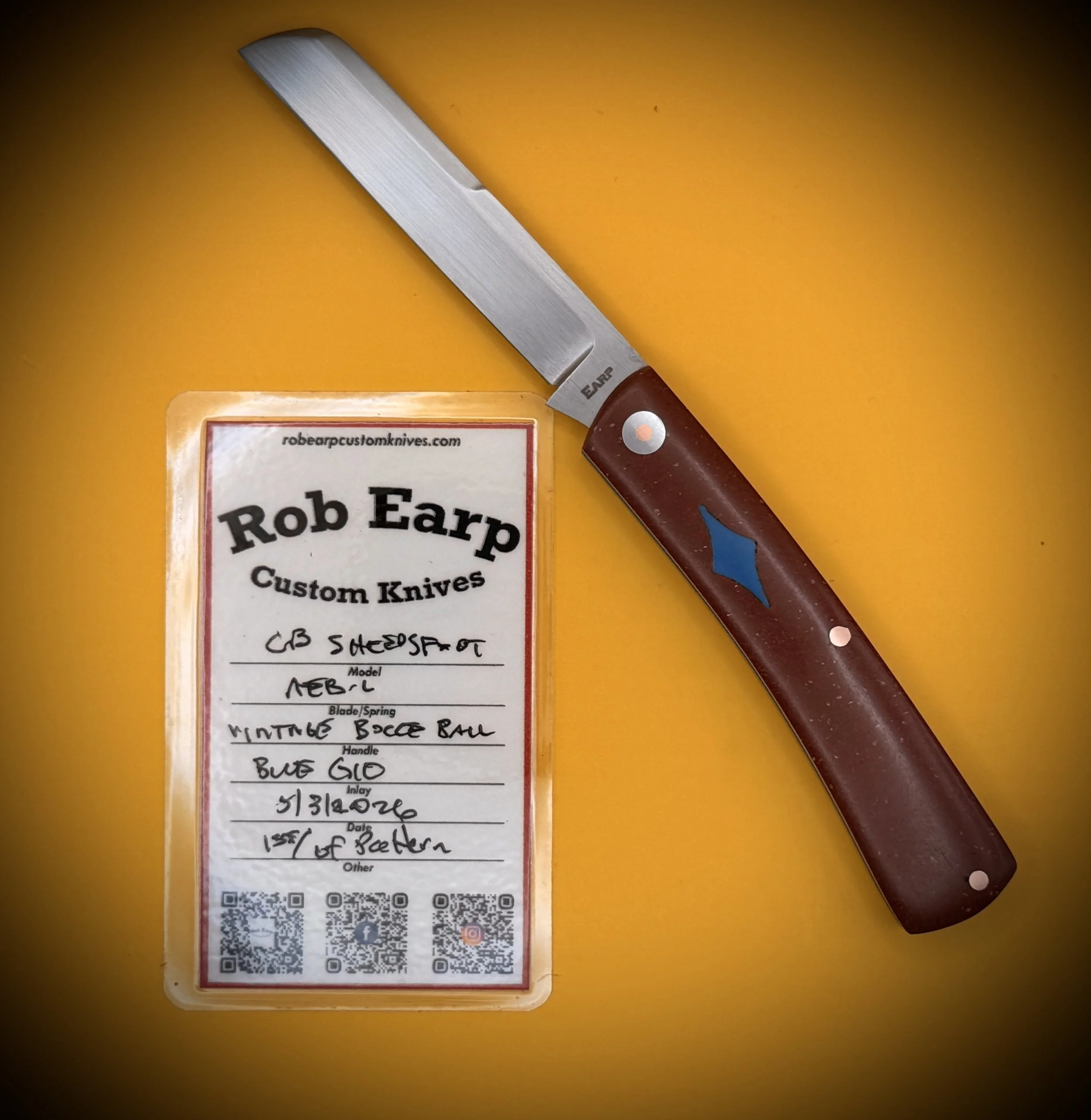 CB Sheepsfoot
3 3/4" Closed
3" Blade