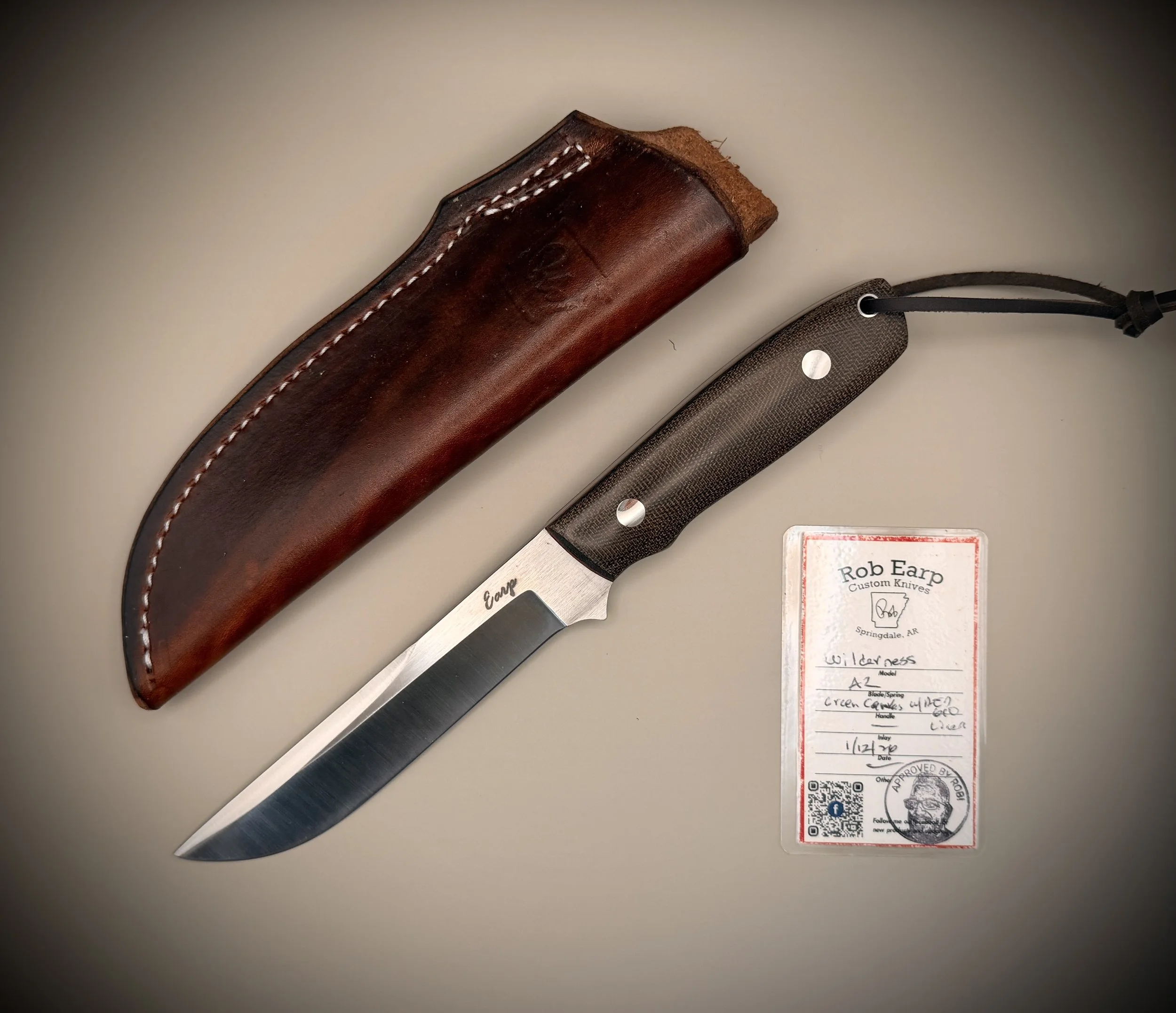 Wilderness 
OAL 10"
Blade 5 1/2"