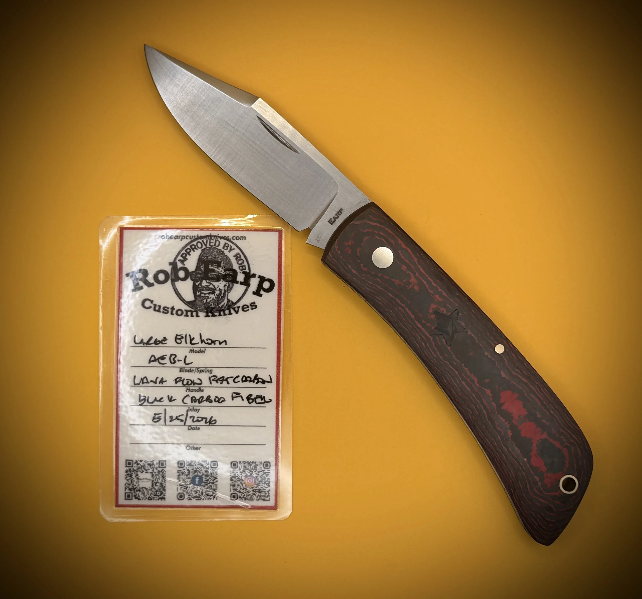 Large Elkhorn Clip Point
4 1/2" Closed
3 1/4" Blade