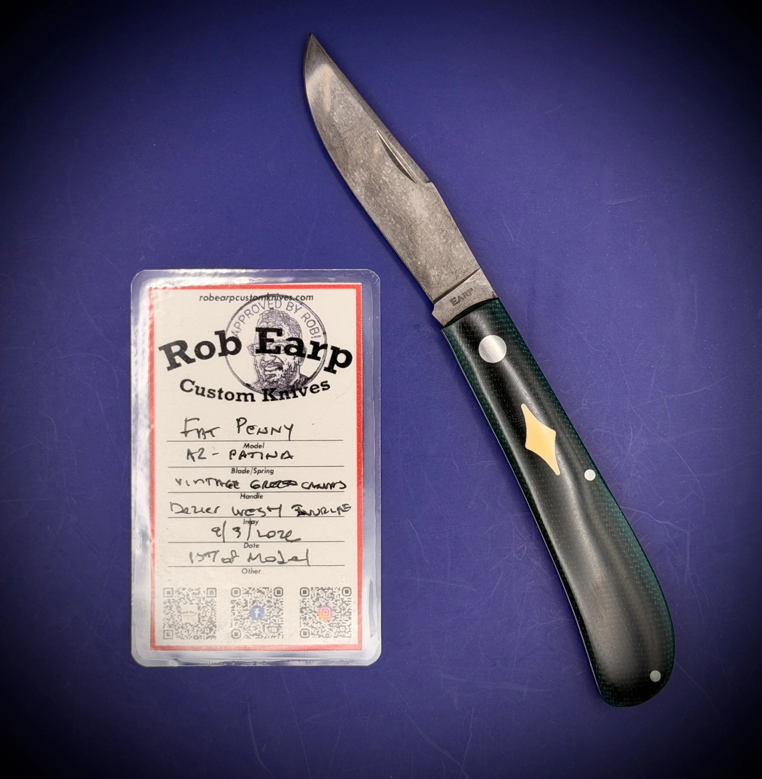 Fat Penny
4" Closed
3" Blade