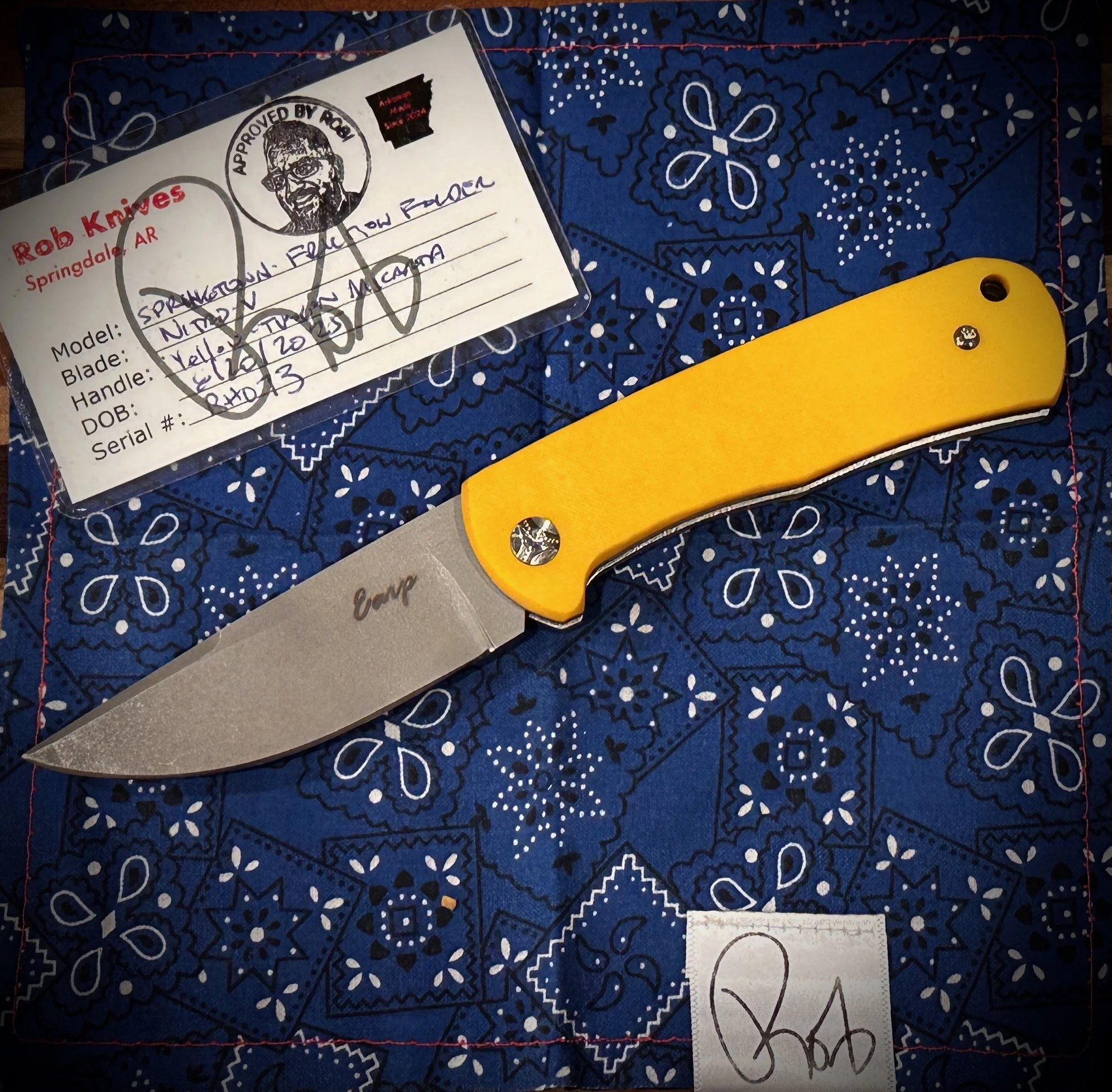 Springtown Friction Folder