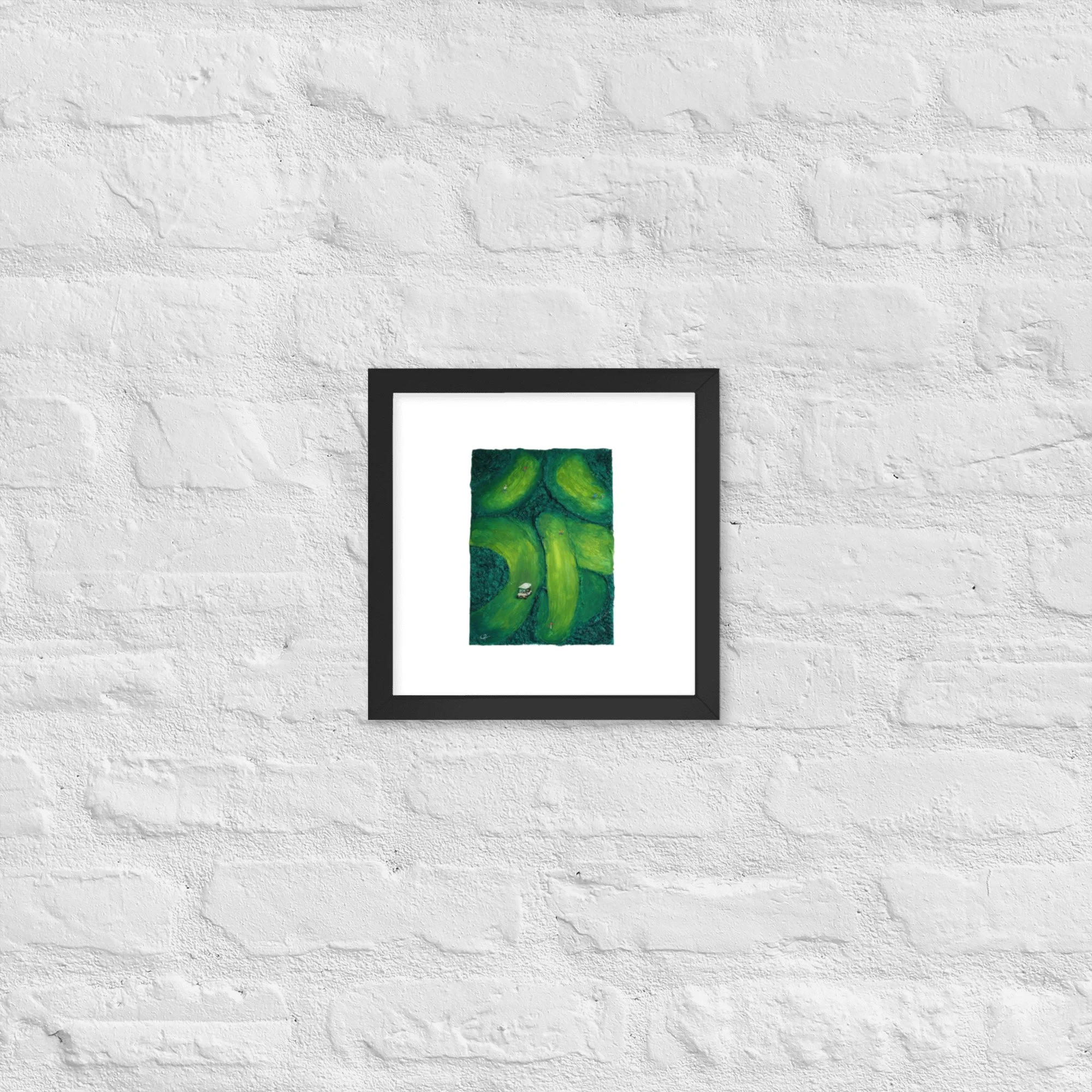 Between Rounds | Framed poster