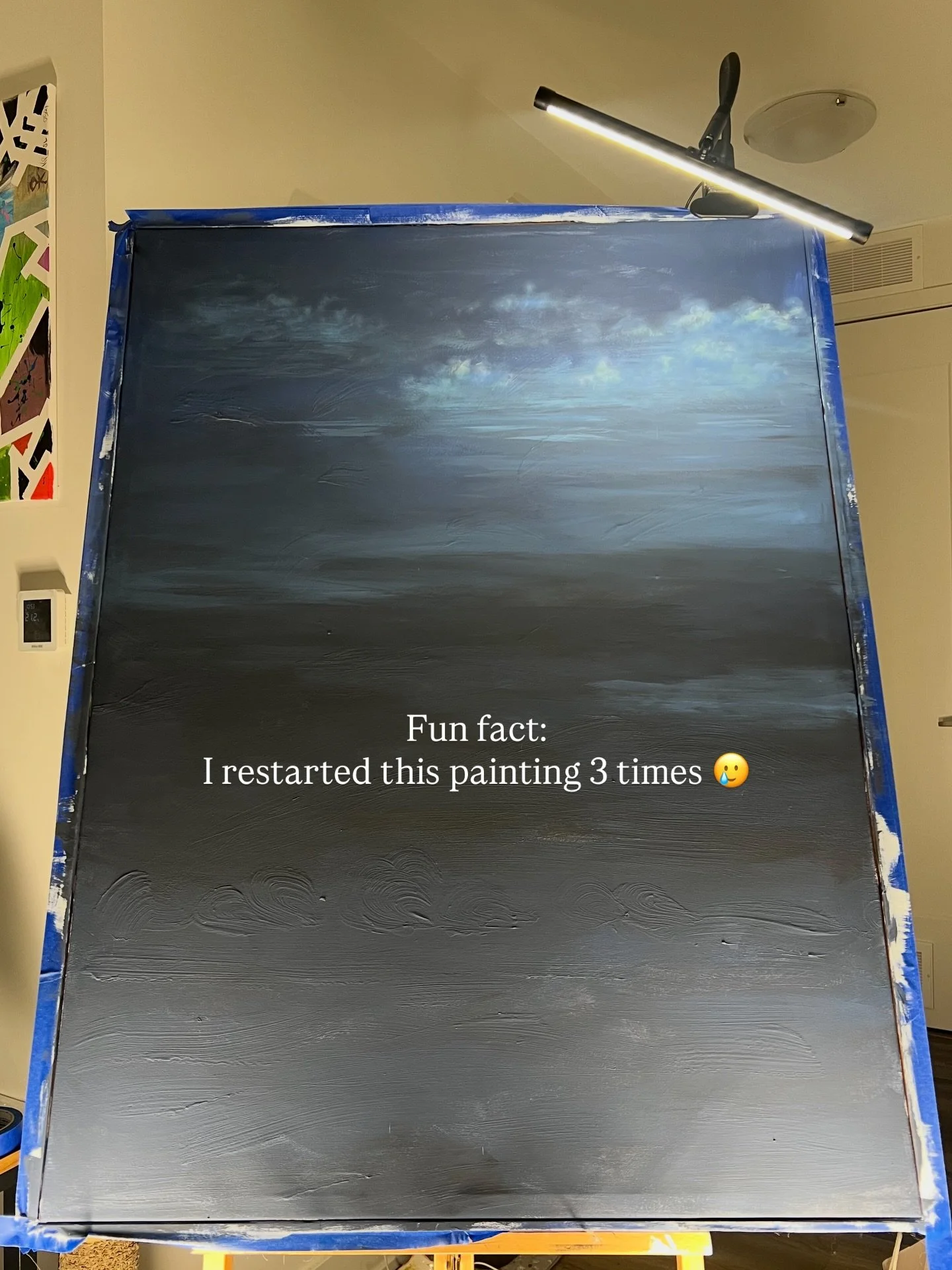 If at first you don&rsquo;t succeed, cry.
Then repaint it.

#ArtistMemes #ArtHumor #RelatableArtist #StudioStruggles #CreativeLife