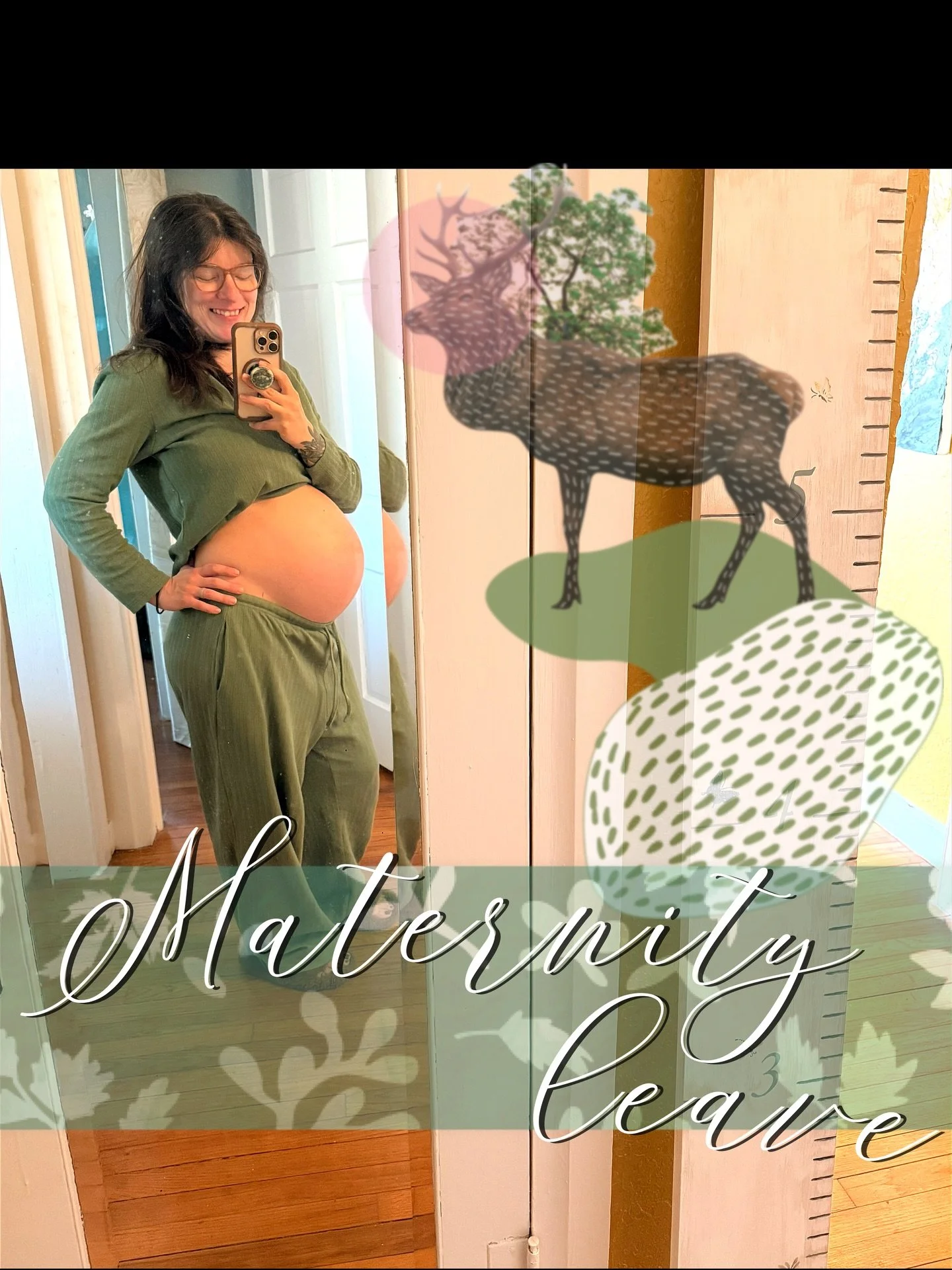 🐣 I have officially decided to go ahead and go on my maternity leave at 35 weeks! I was scheduled to work another couple of weeks, but after a recommendation from my provider and a lot of friends, I&rsquo;m happy I say I did. My last day of work was