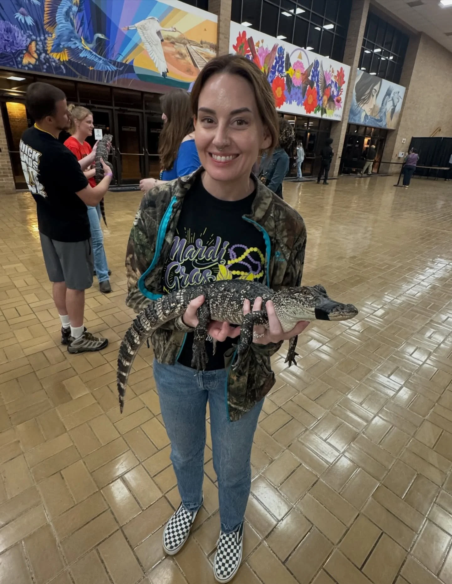 This was probably the highlight of my day.
I love Beaumont. 🤠 🐊