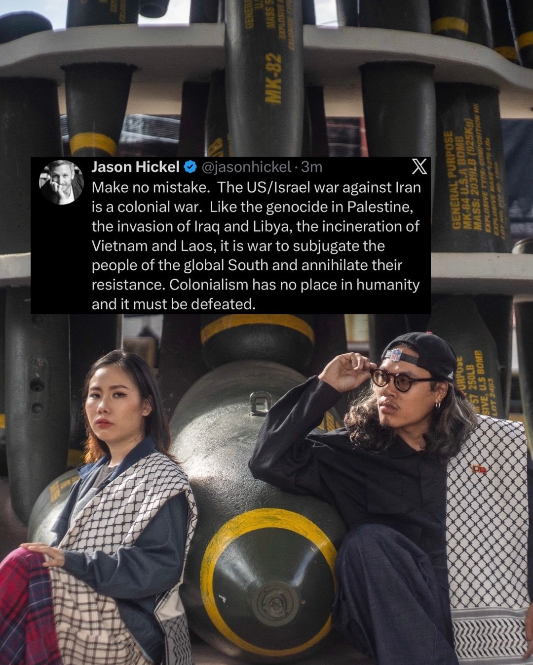 US out of Iran! US out of Palestine! 

#solidaritywithiran #ML #solidaritywithpalestine #Laos #Vientiane