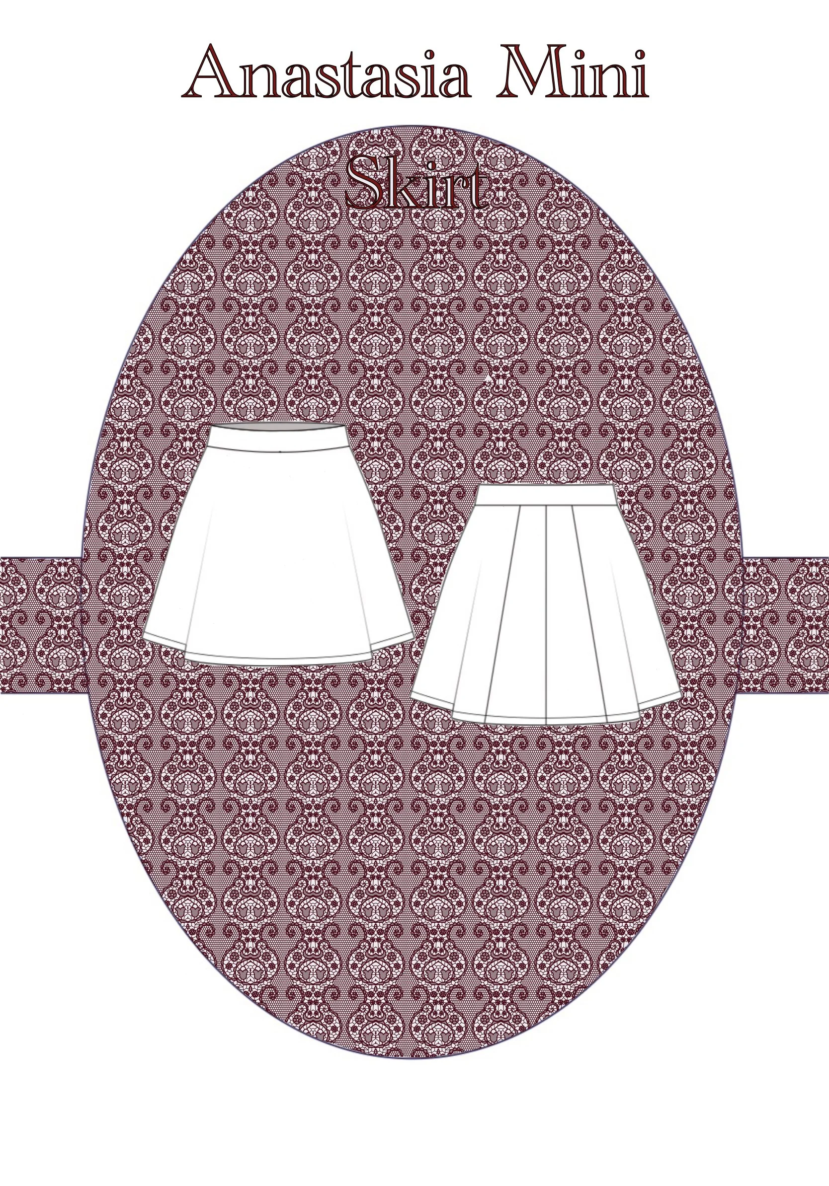 Anastasia Mini Skirt Sewing Pattern
