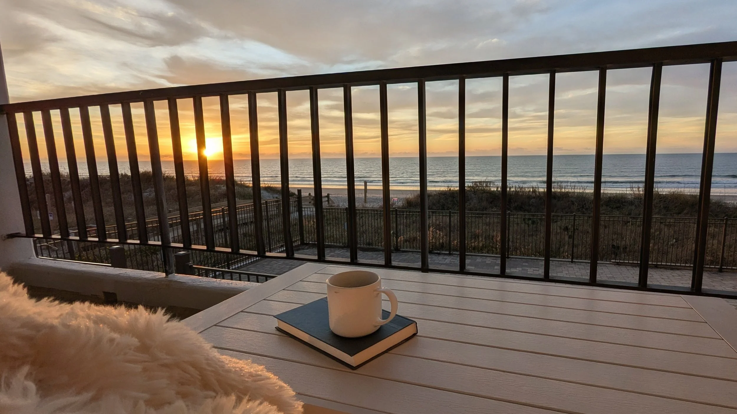 Cozy winter days at Oceans Edge.