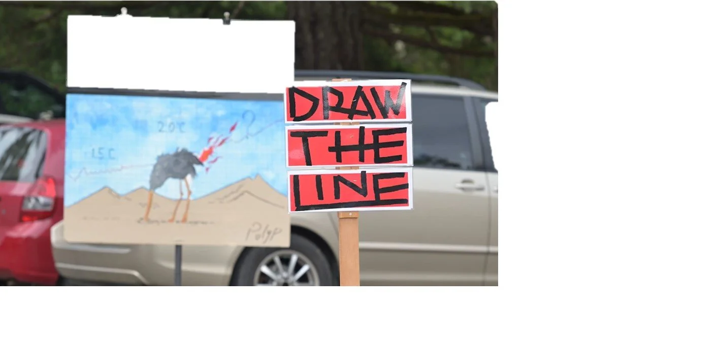 Draw the Line Sep 20 2025 - Head in the Sand