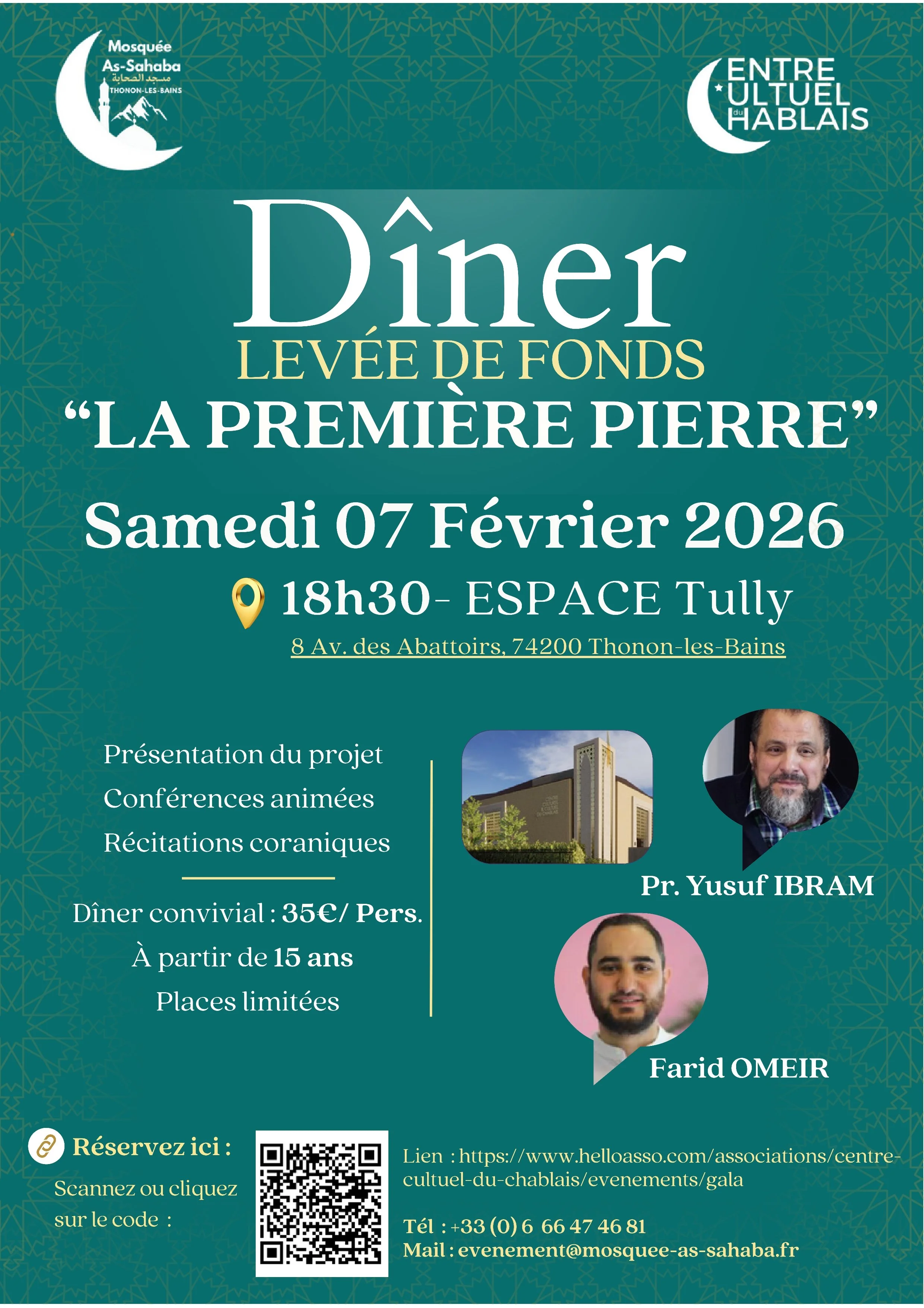 Un dîner de levée de fonds
