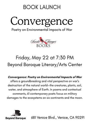 L.A. Book Launch: Convergence: Poetry on the Environmental Impacts of War