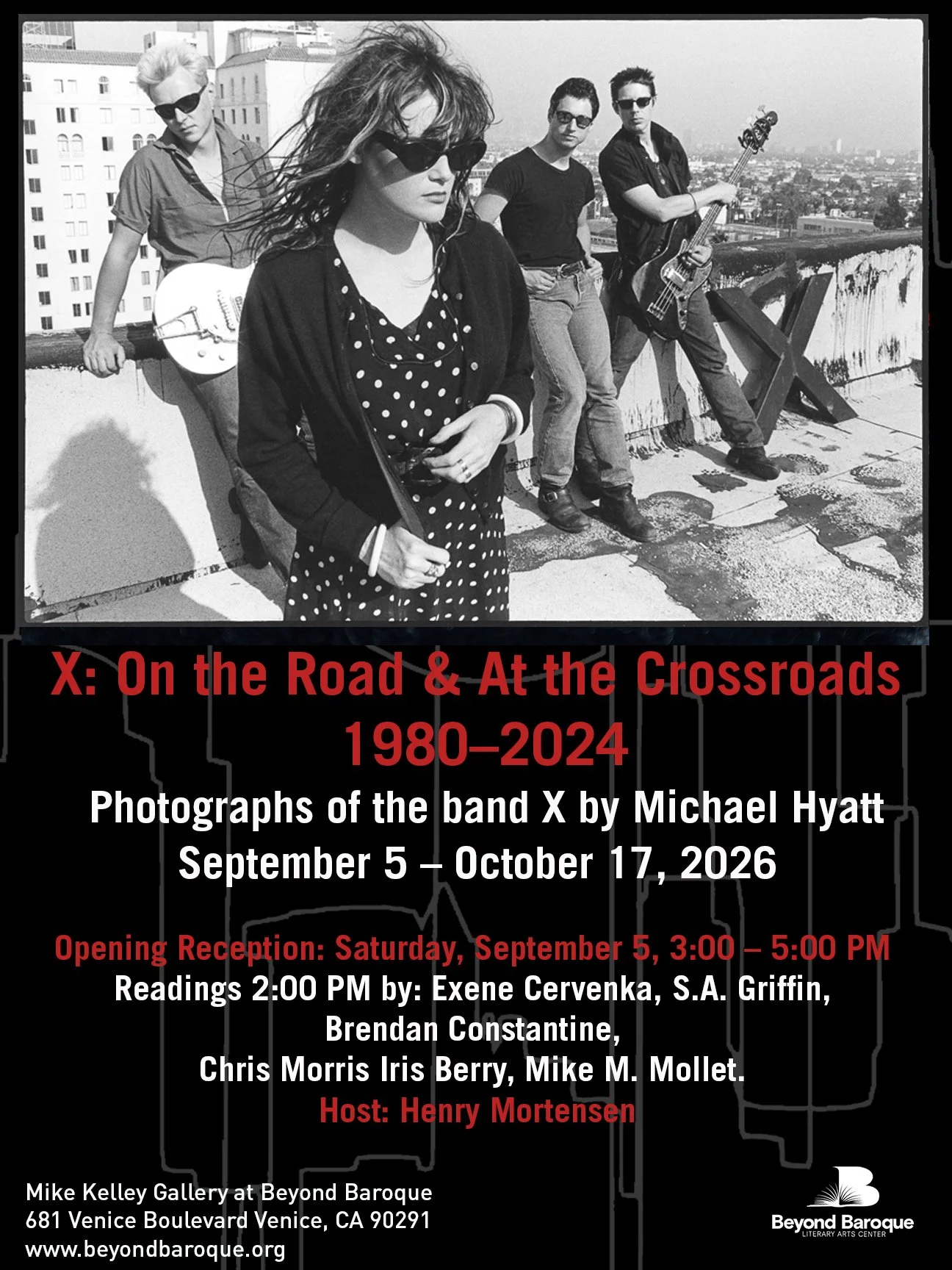 X: On the Road &amp; At the Crossroads 1980-2024 Photographs by Michael Hyatt