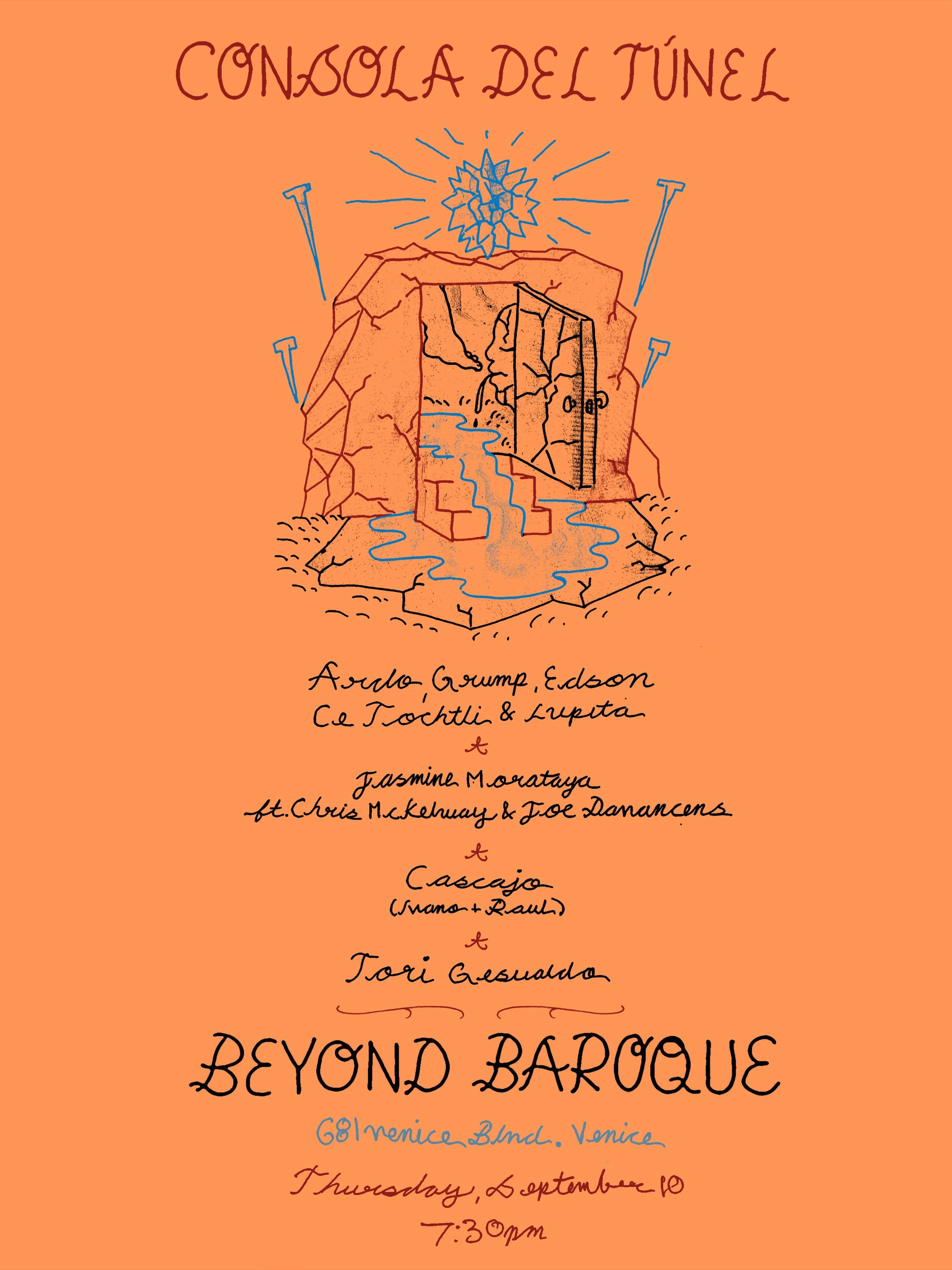 Consola del Túnel: A.R.D.O., Cascajo, Jasmine&nbsp;Morataya, Tori Gesualdo&nbsp;