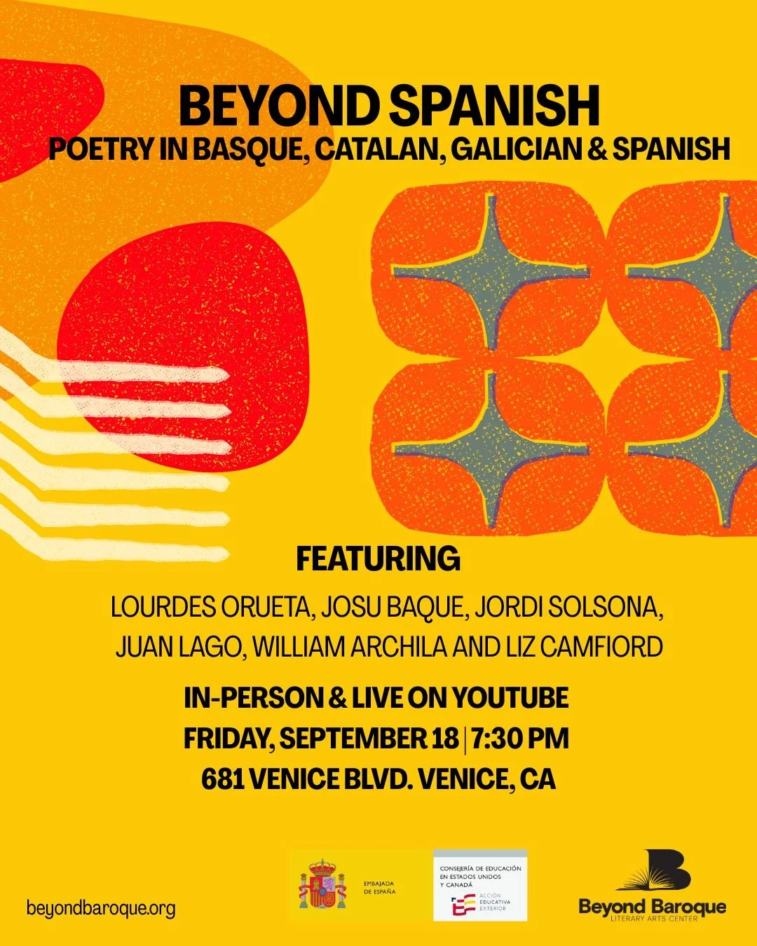 Beyond Spanish: Poetry in Basque, Catalan, Galician, &amp; Spanish