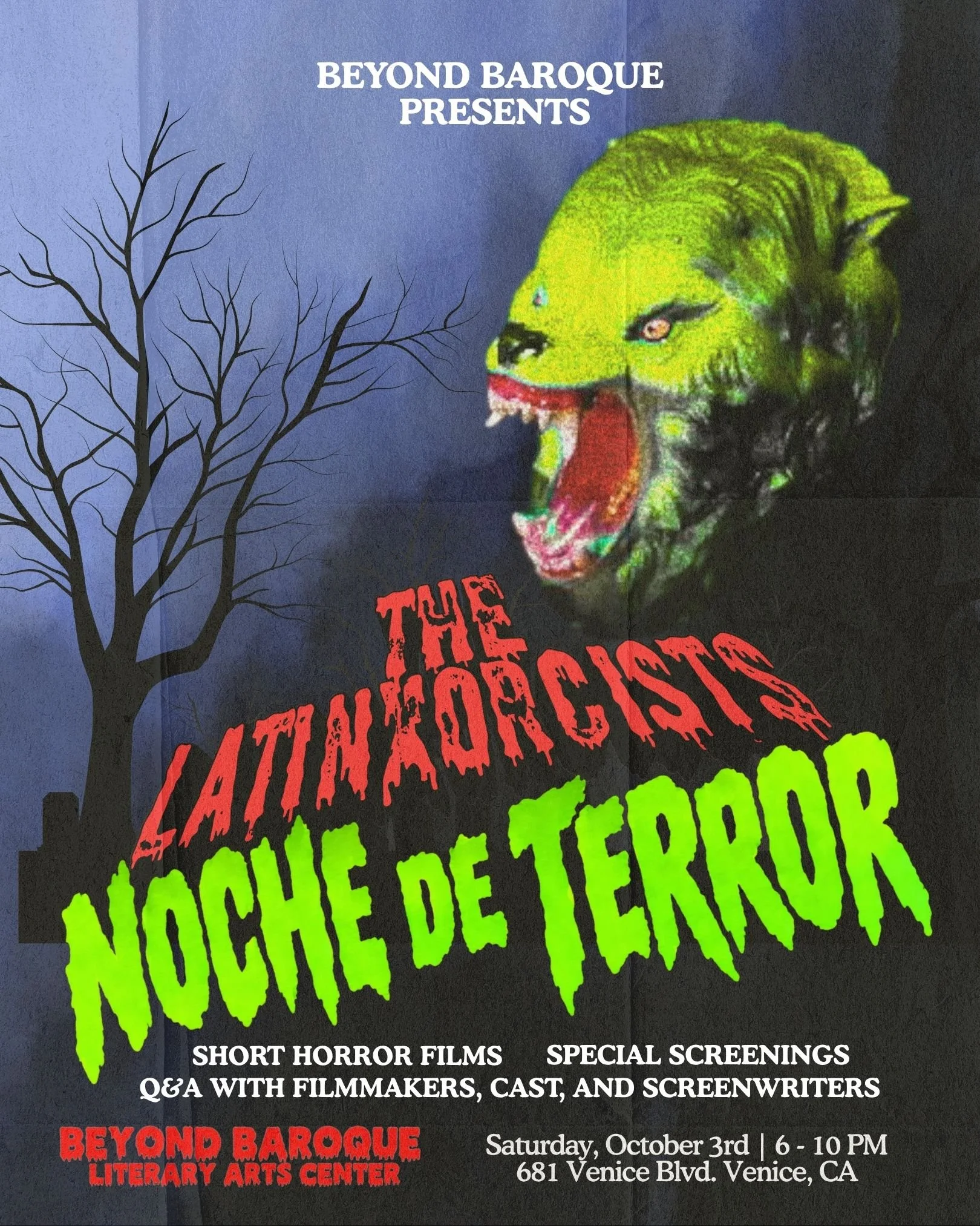 Noche de Terror: A Night of Horror Films Presented by The Latinxorcists