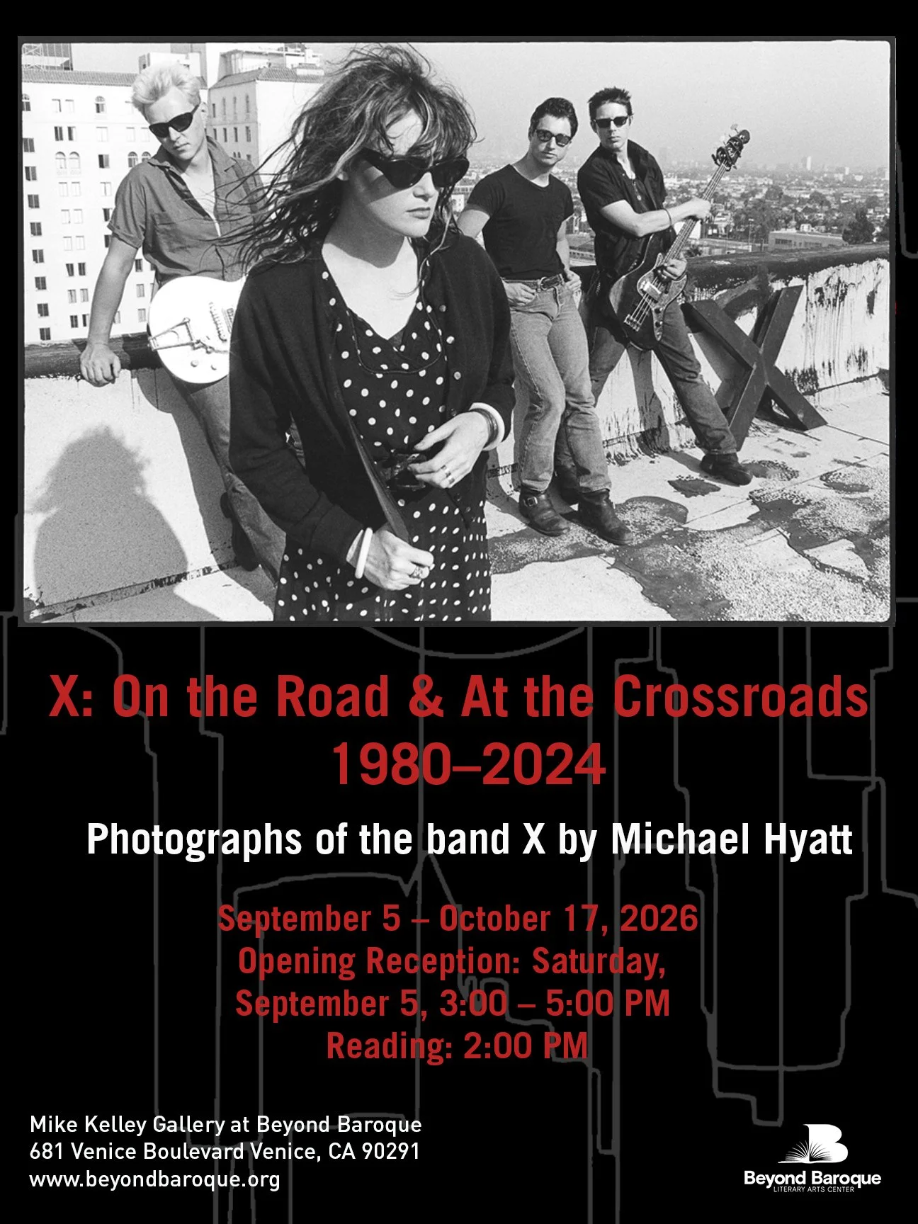 X: On the Road &amp; At the Crossroads 1980-2024 Photographs by Michael Hyatt