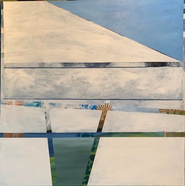 Infuence of Snow 
Acrylic on canvas 
36" x 36"