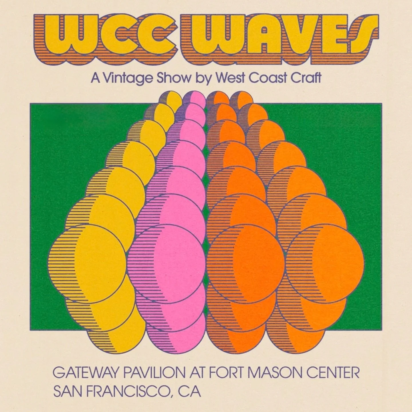 March 14th!! Lots of cabbage mugs, jars, and vases will be available :) Come say hi!