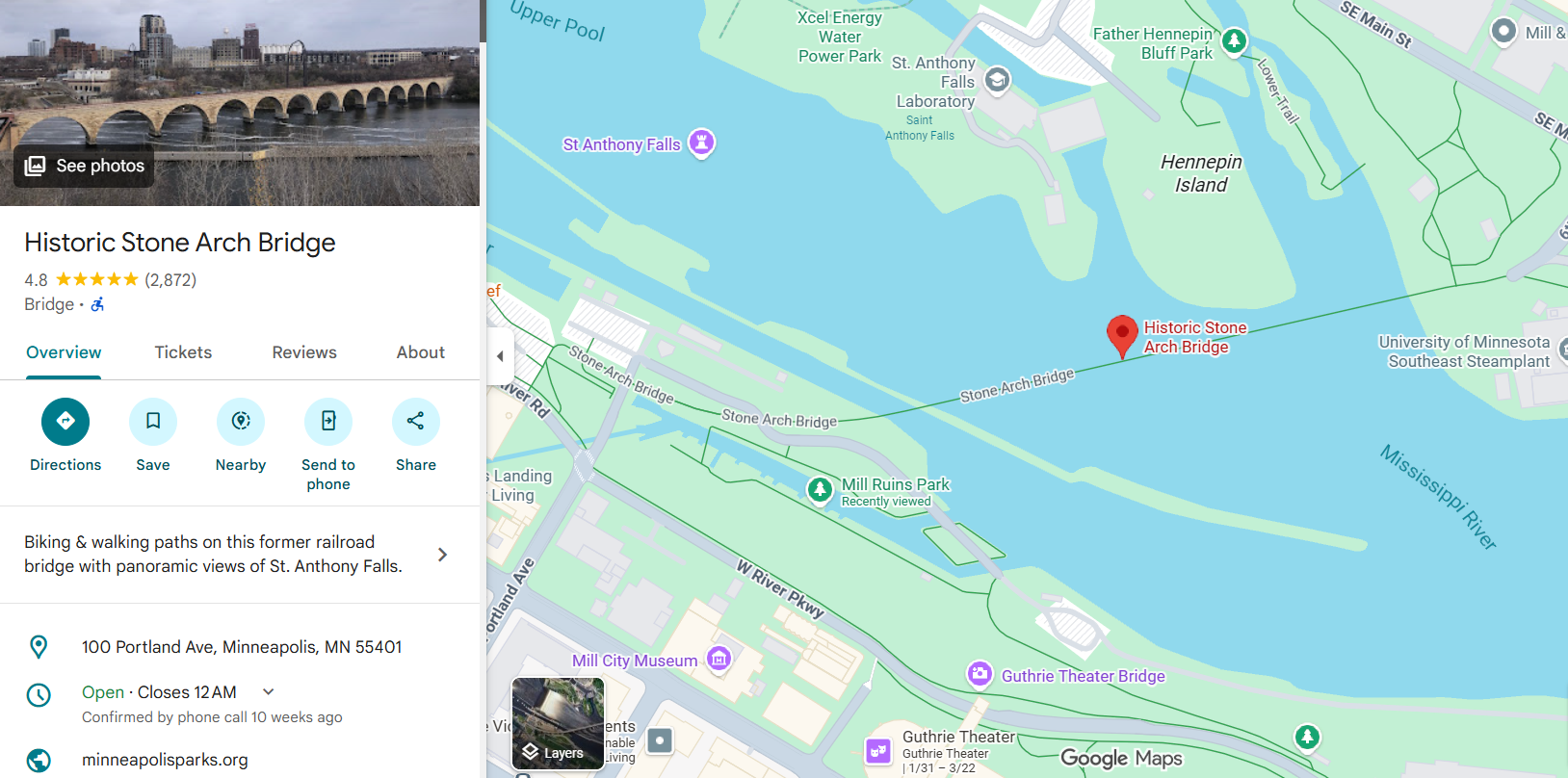 Historic Stone Arch Bridge Google Maps .png