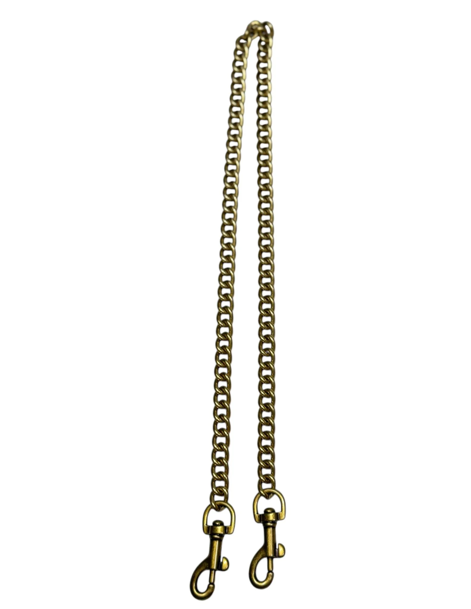 23" Antique Brass Flat Chain