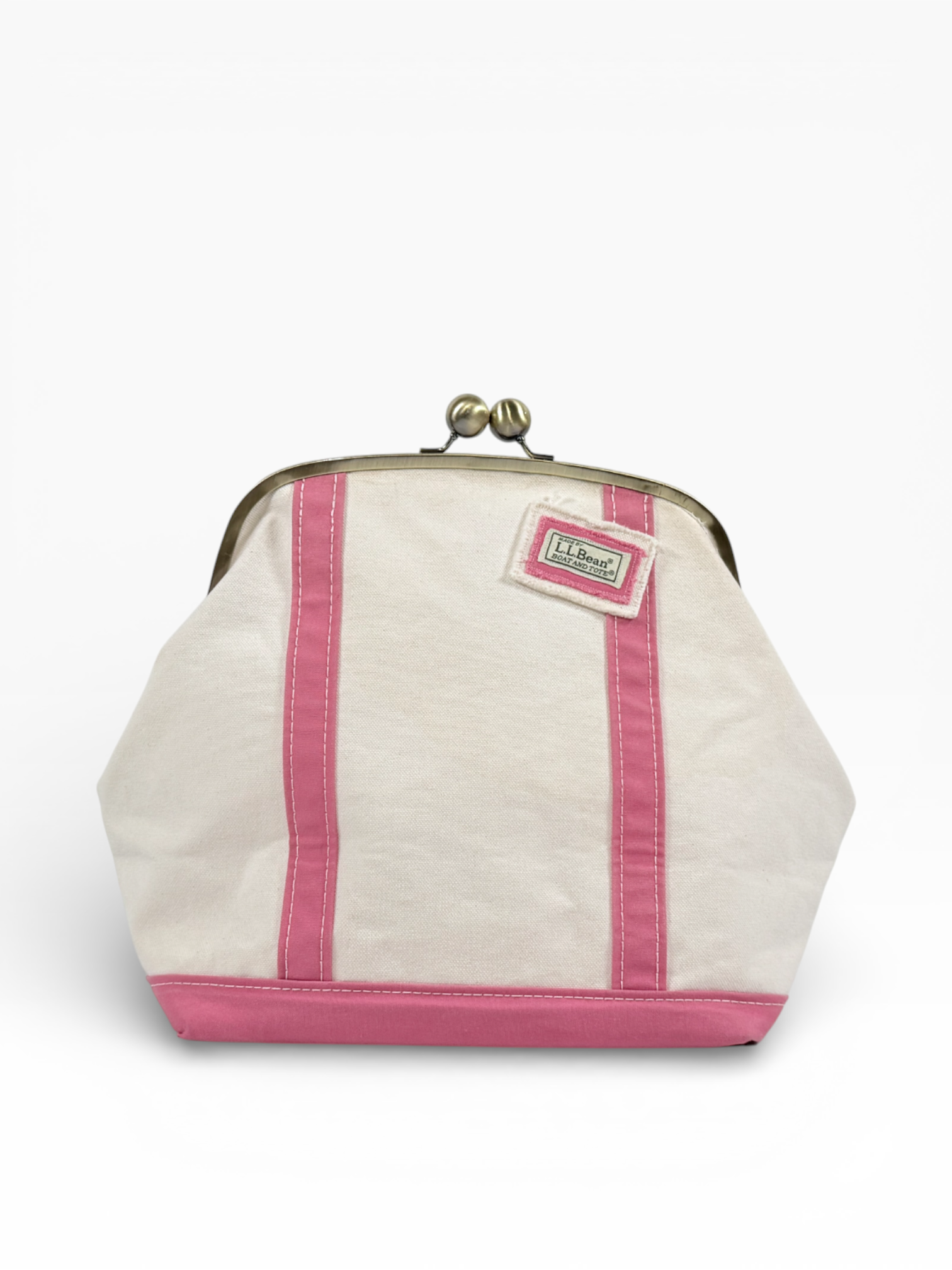 Kisslock Tote North & Knox L.L. Bean luxury bag