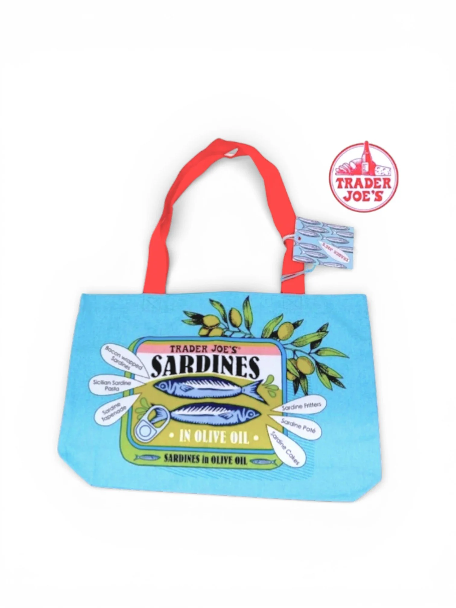 The Kisslock Tote - Trader Joe's Sardine Edition
