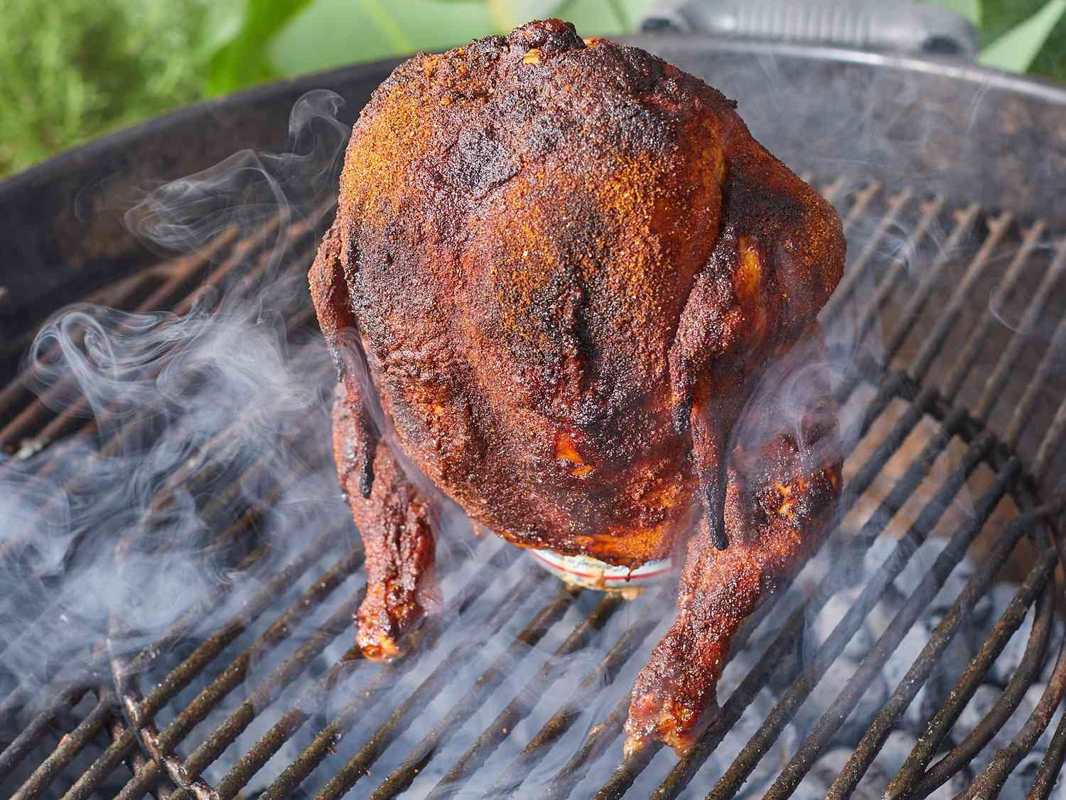 Classic Backyard Beer Can Chicken