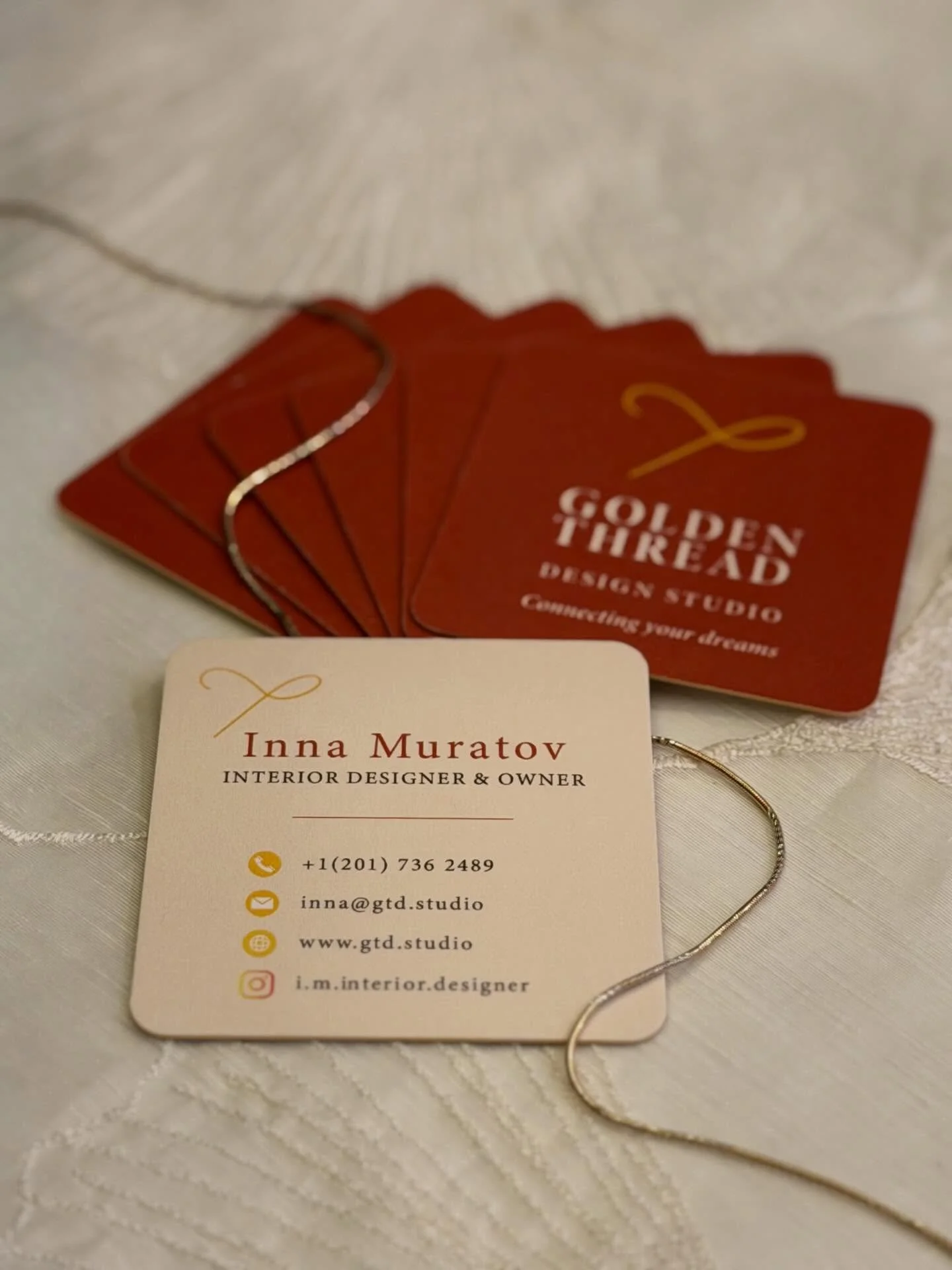 I&rsquo;m so excited to share that I&rsquo;ve started my own Interior Design company &mdash; Golden Thread Design Studio ✨
The name holds deep meaning for me. It represents the idea that with professional guidance, every client can have a custom desi