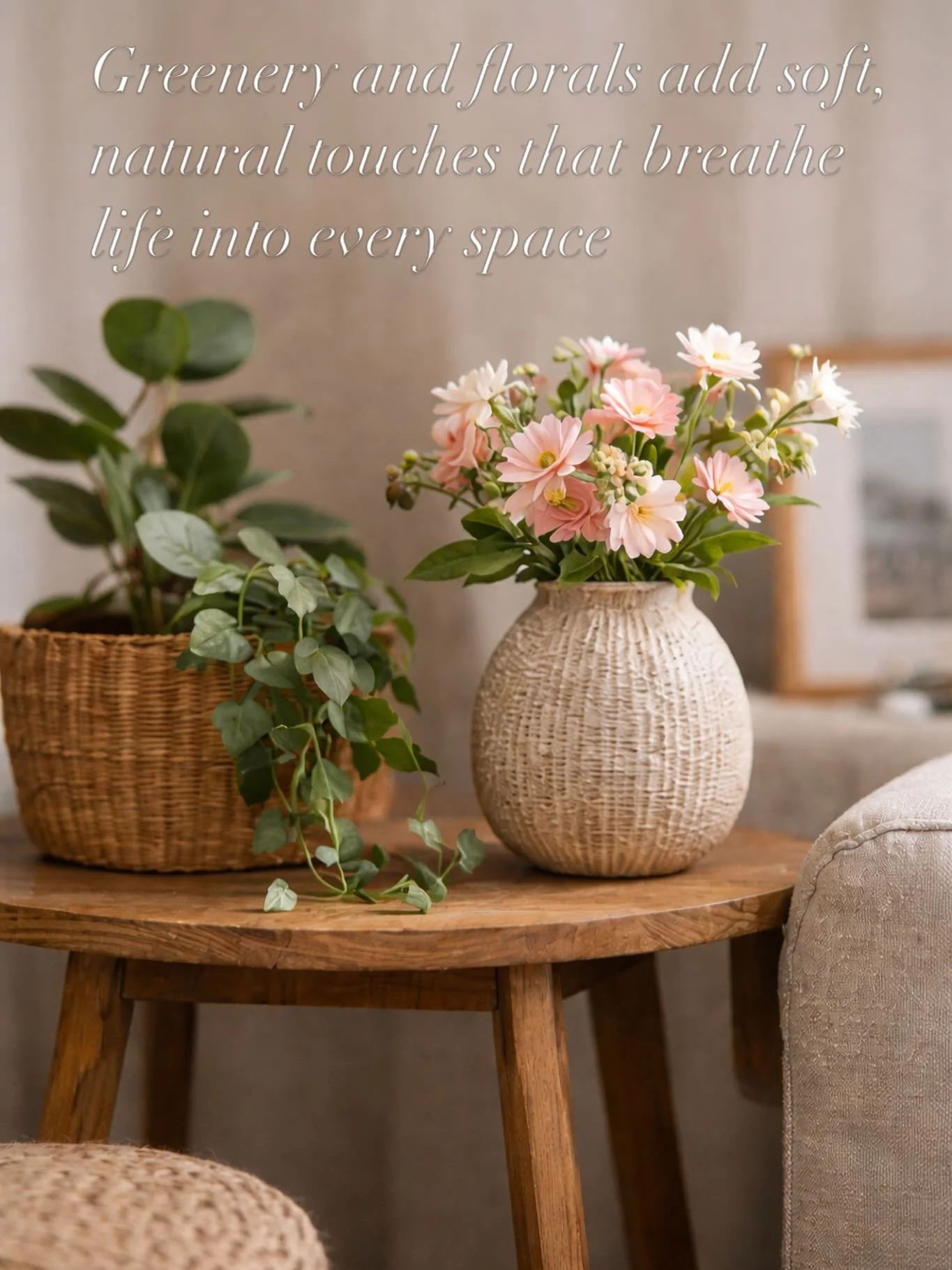 I love plants and flowers and I believe every design deserves a touch of them! 🌻🪴
Tiny details, cozy corners, or just one statement piece can make all the difference.
#InteriorDesign #GreenSpaces #DesignWithLove #touchofnature #cozyhome