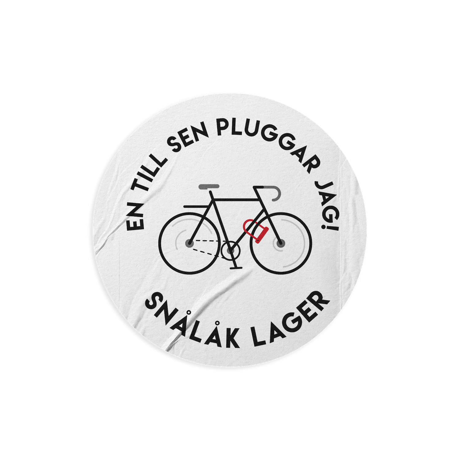 Snalak brand sticker design