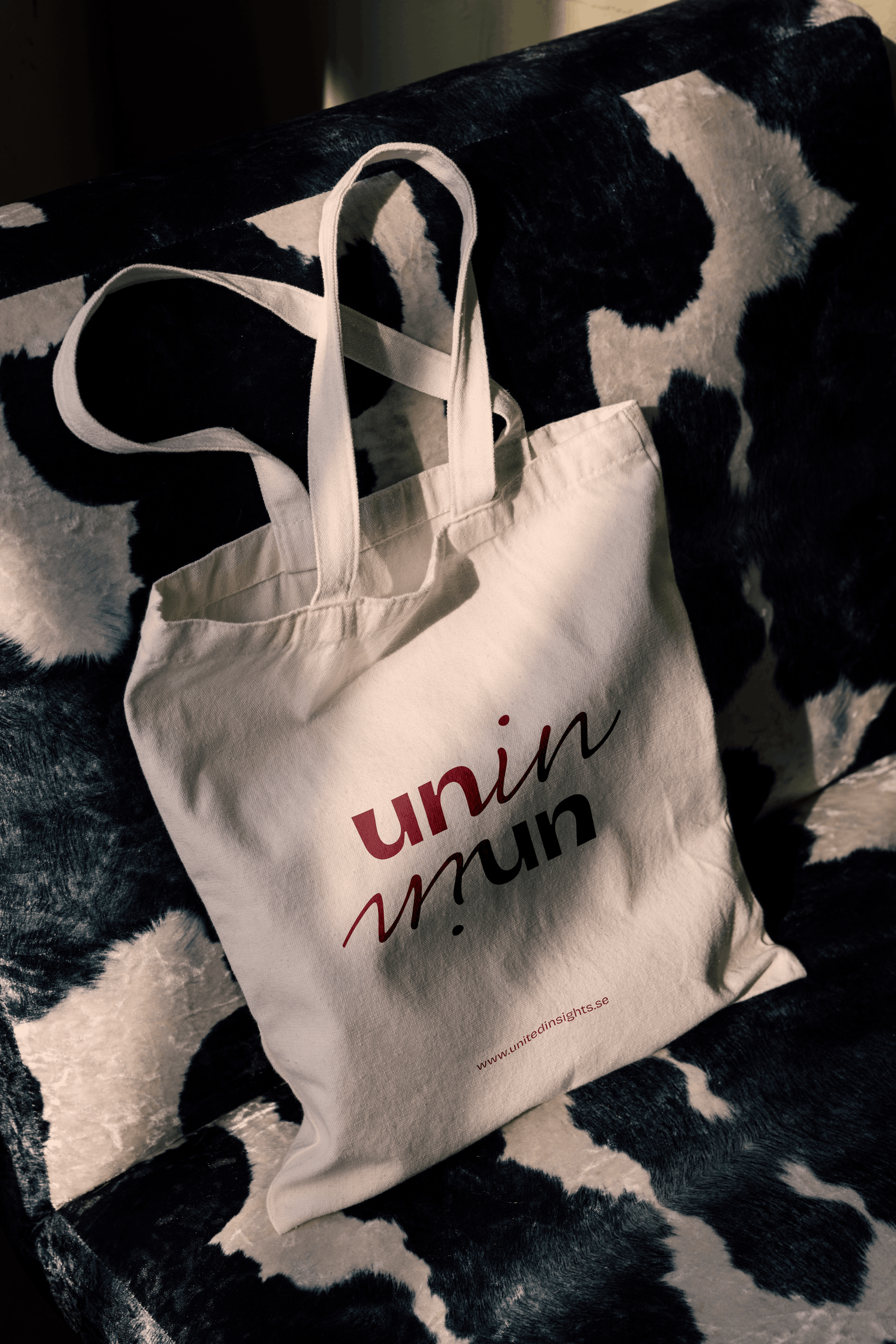United Insights branded totebag