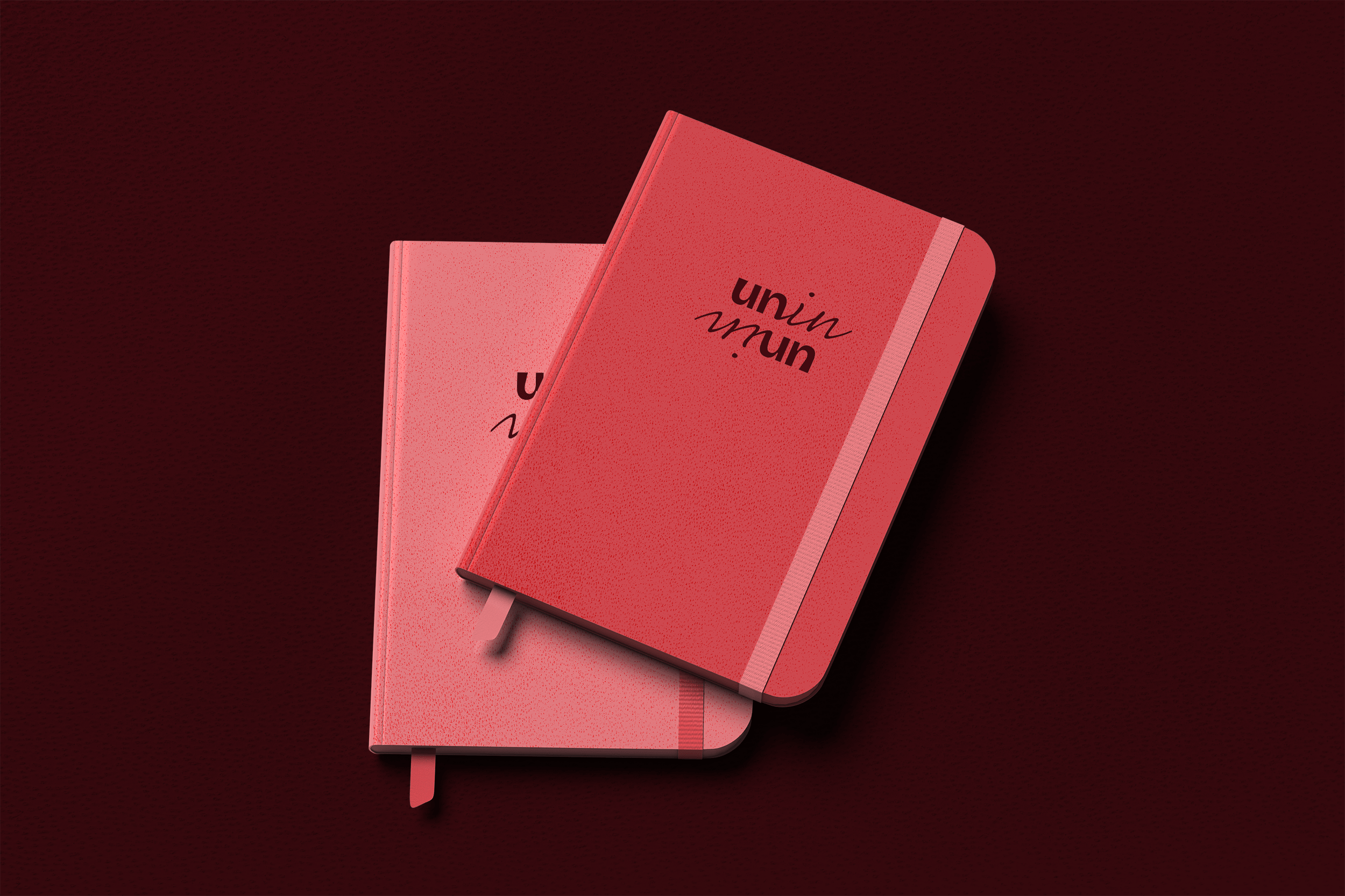 United Insights branded notebook mockup