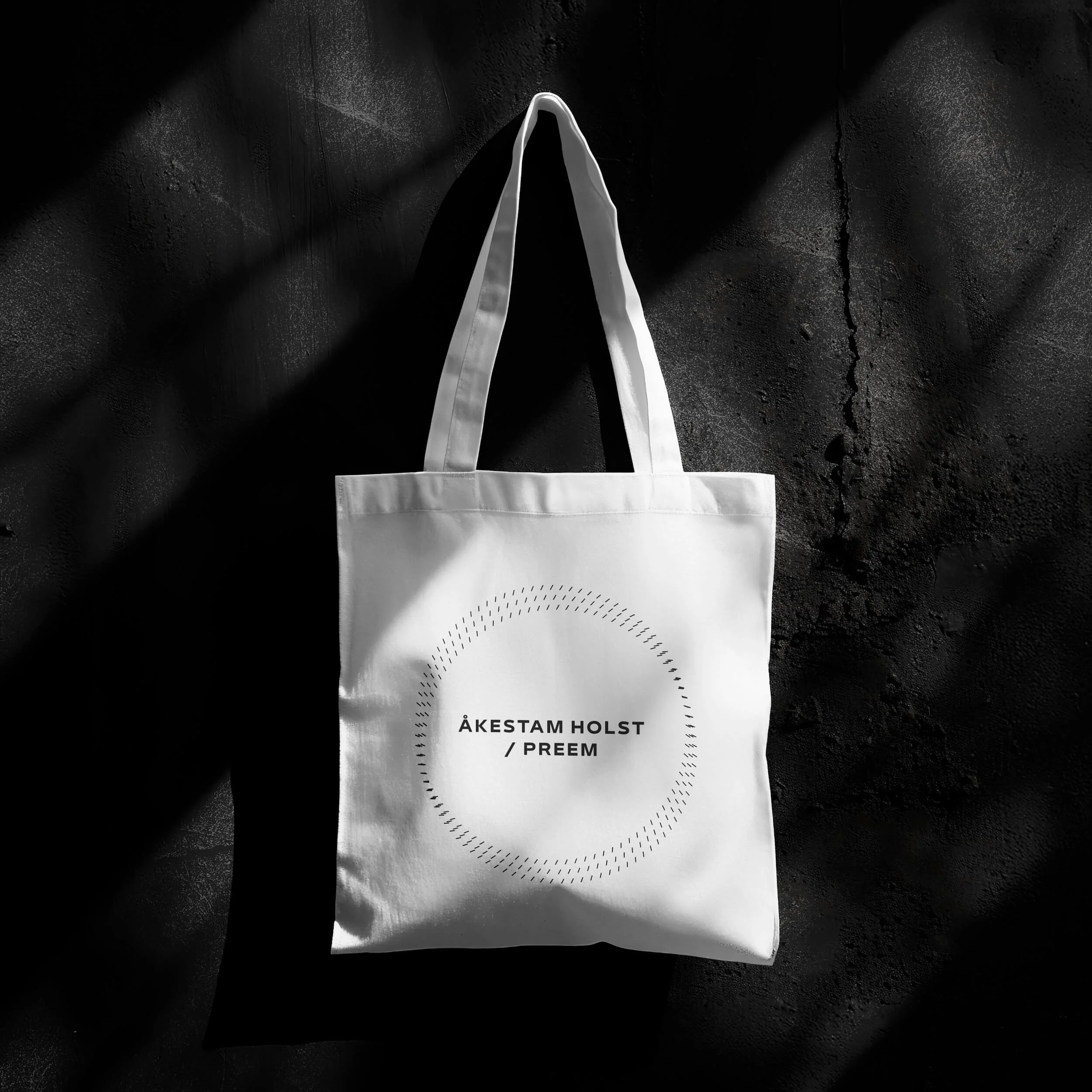 Mockup of a branded Tote bag