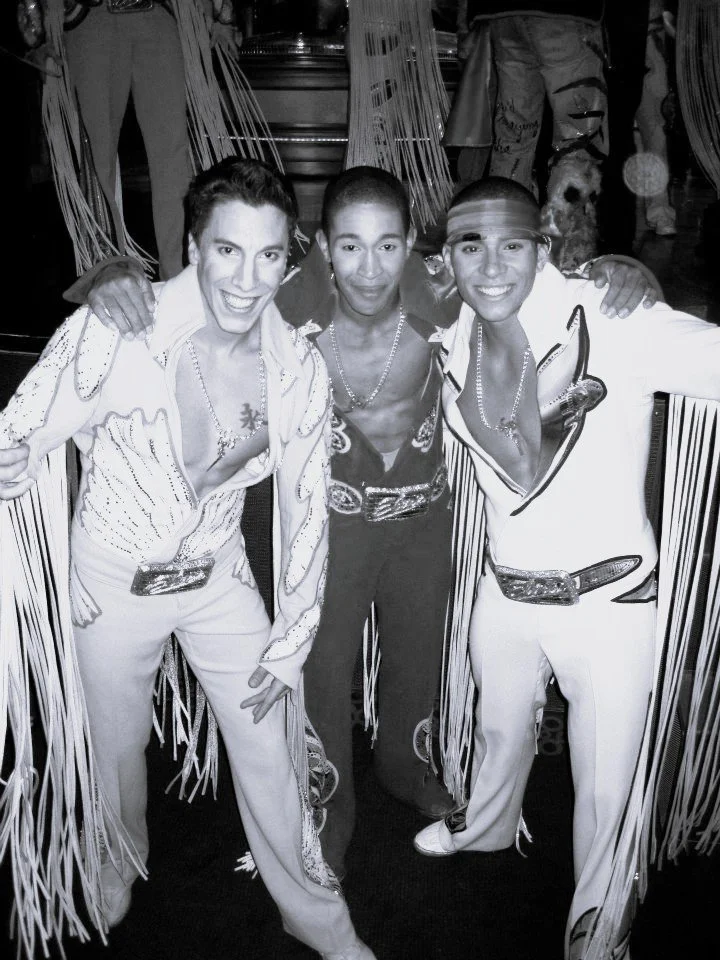 "Josh Spencer performing in Viva Elvis Cirque du Soleil"