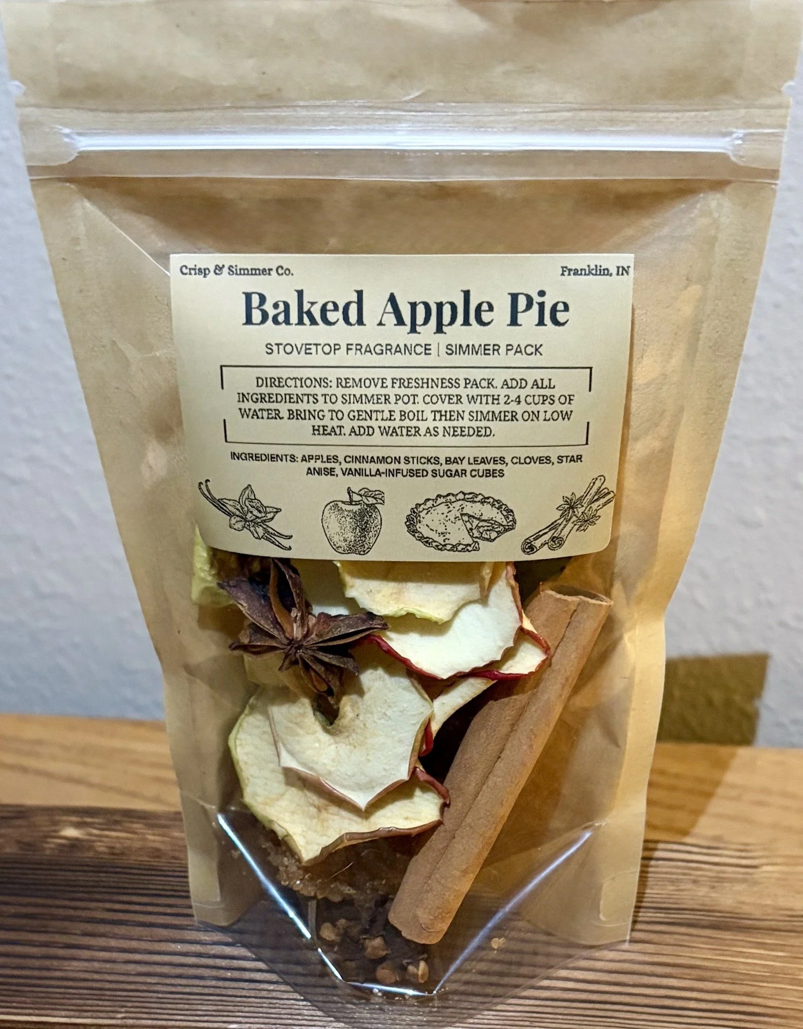 Baked Apple Pie Simmer Pack