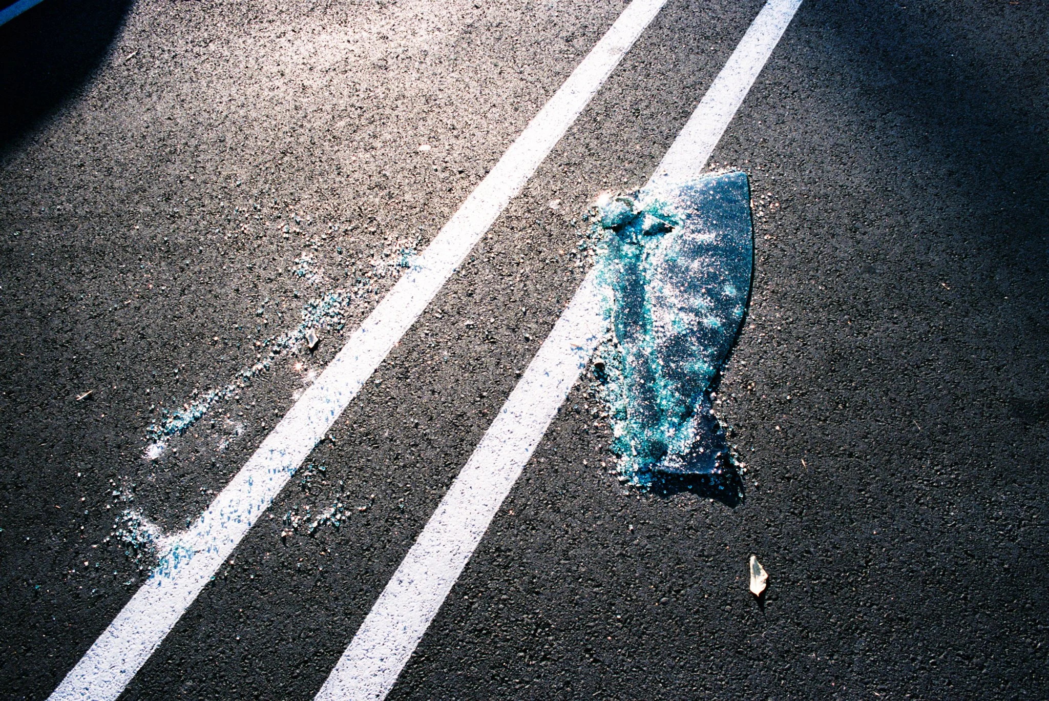 shattered glass, northridge ca, 2026